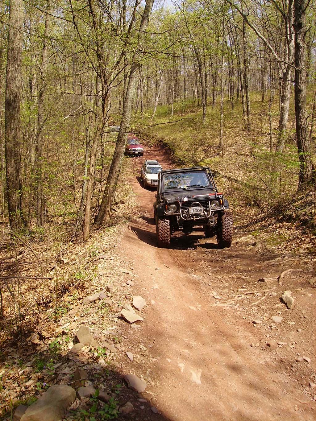 Rivian R1T R1S [EVENT]: Feb 10th Trekking thru Green Ridge State Forest (MD/DC/WV/PA) 2008-04-26-Green-Ridge-Trail-Ride_001__42_