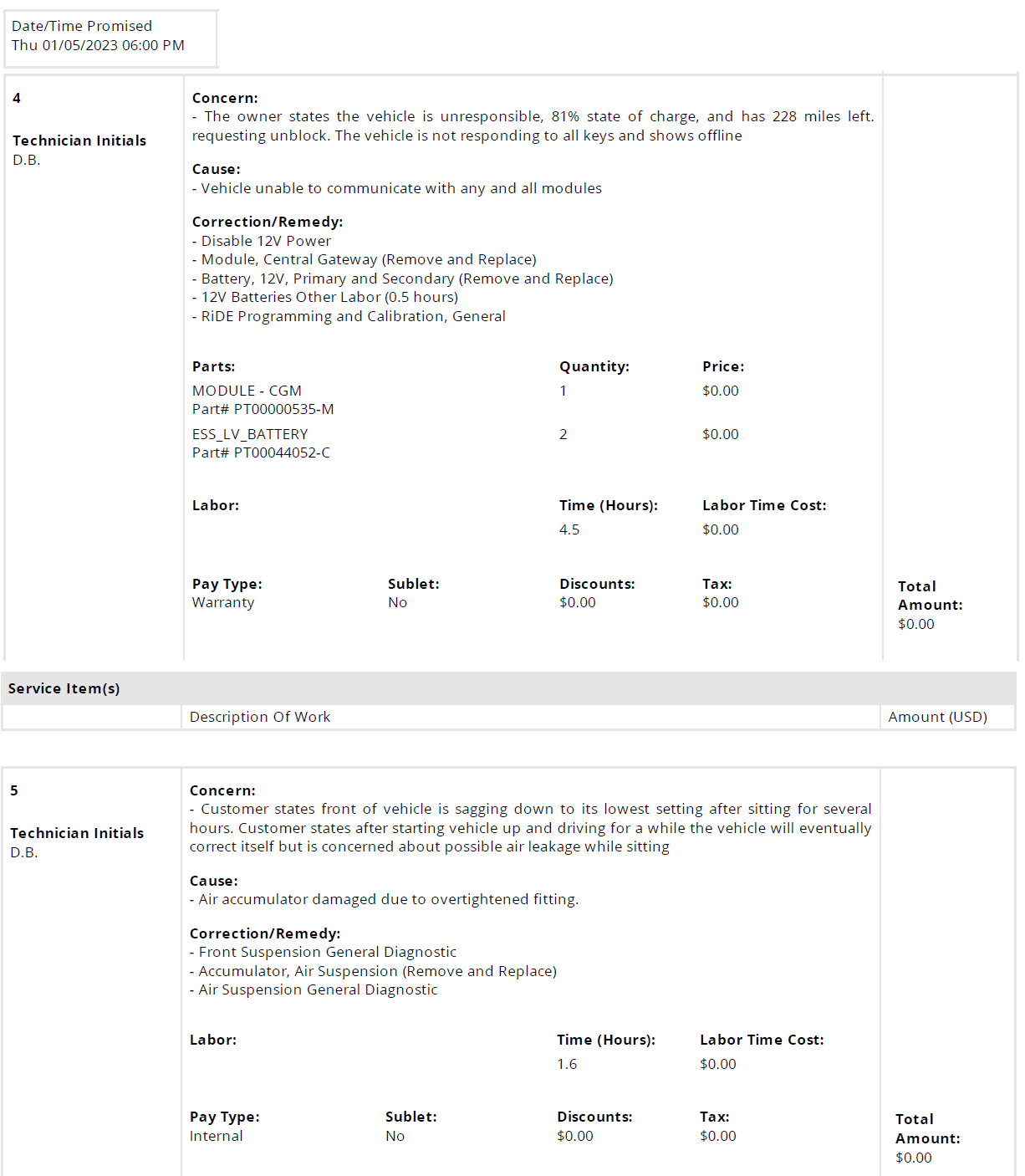 Rivian R1T R1S RESOLVED - Truck Bricked (Jumping 12V) & Front Air Suspension Sagging 1673399373365