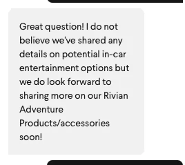 Rivian R1T R1S Inquiries Left Unanswered Screen Shot 2021-04-14 at 11.52.48 AM