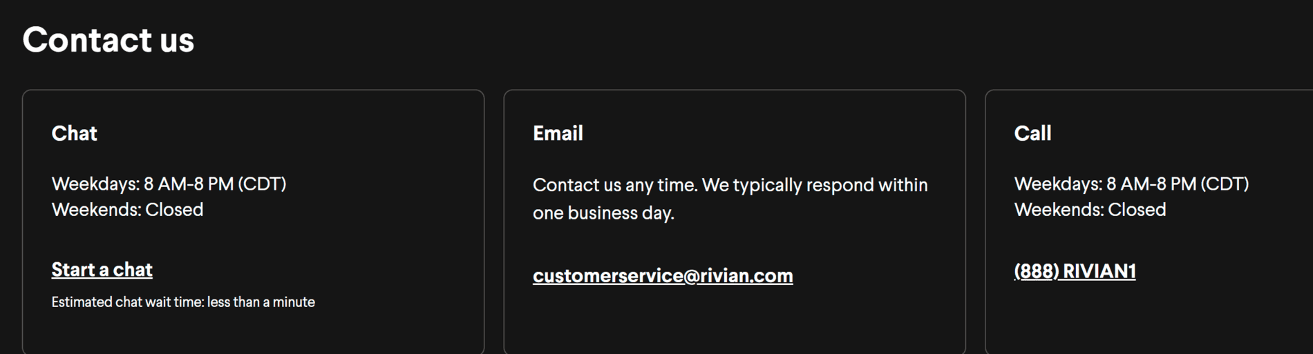 Rivian R1T R1S Inquiries Left Unanswered 1618432677748