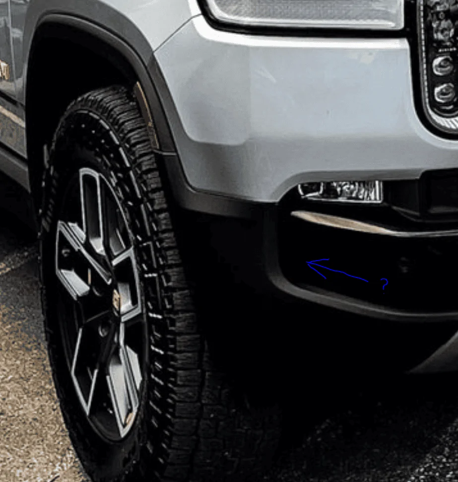 Rivian R1T R1S Real Rivian Photos & Videos R1T front wheel well vent2