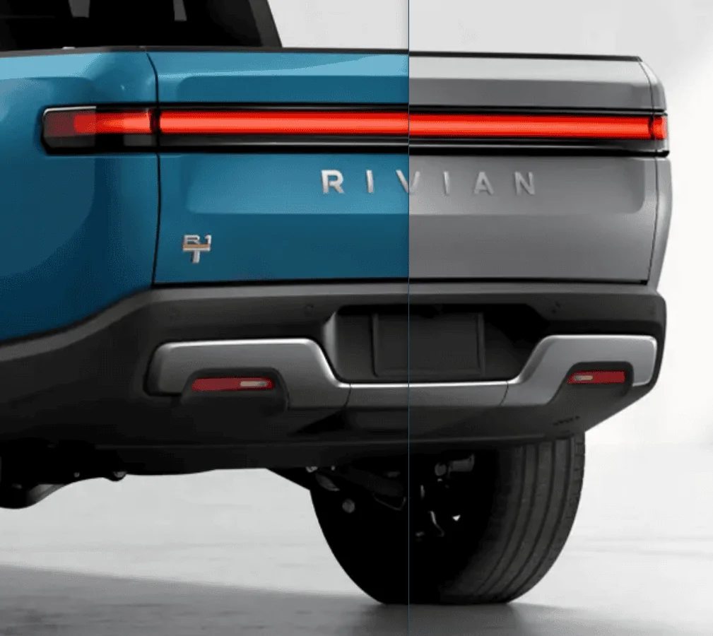Rivian R1T R1S Receiver Hitch only on Adventure Package? R1T 3_4 hitch cover
