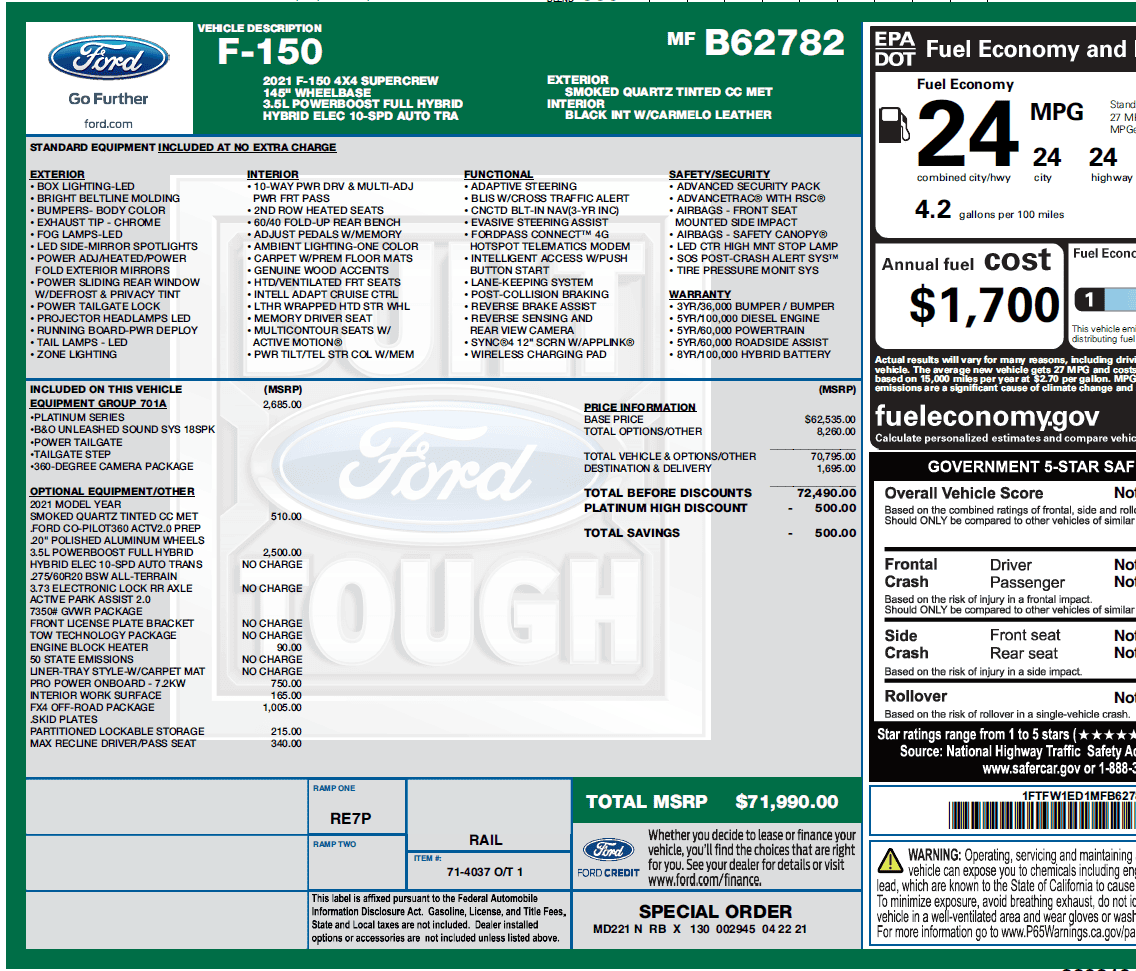Rivian R1T R1S What Else Are You Considering? F-150windowsticker.PNG