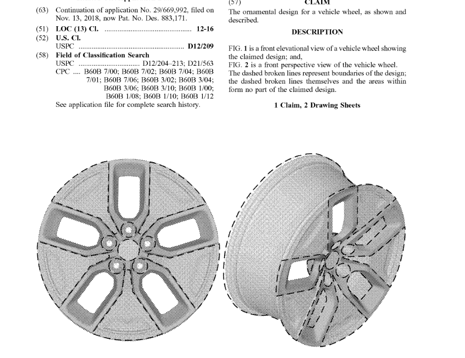 Rivian R1T R1S Cool Rivian Patent/TradeMark Info 1619406433346