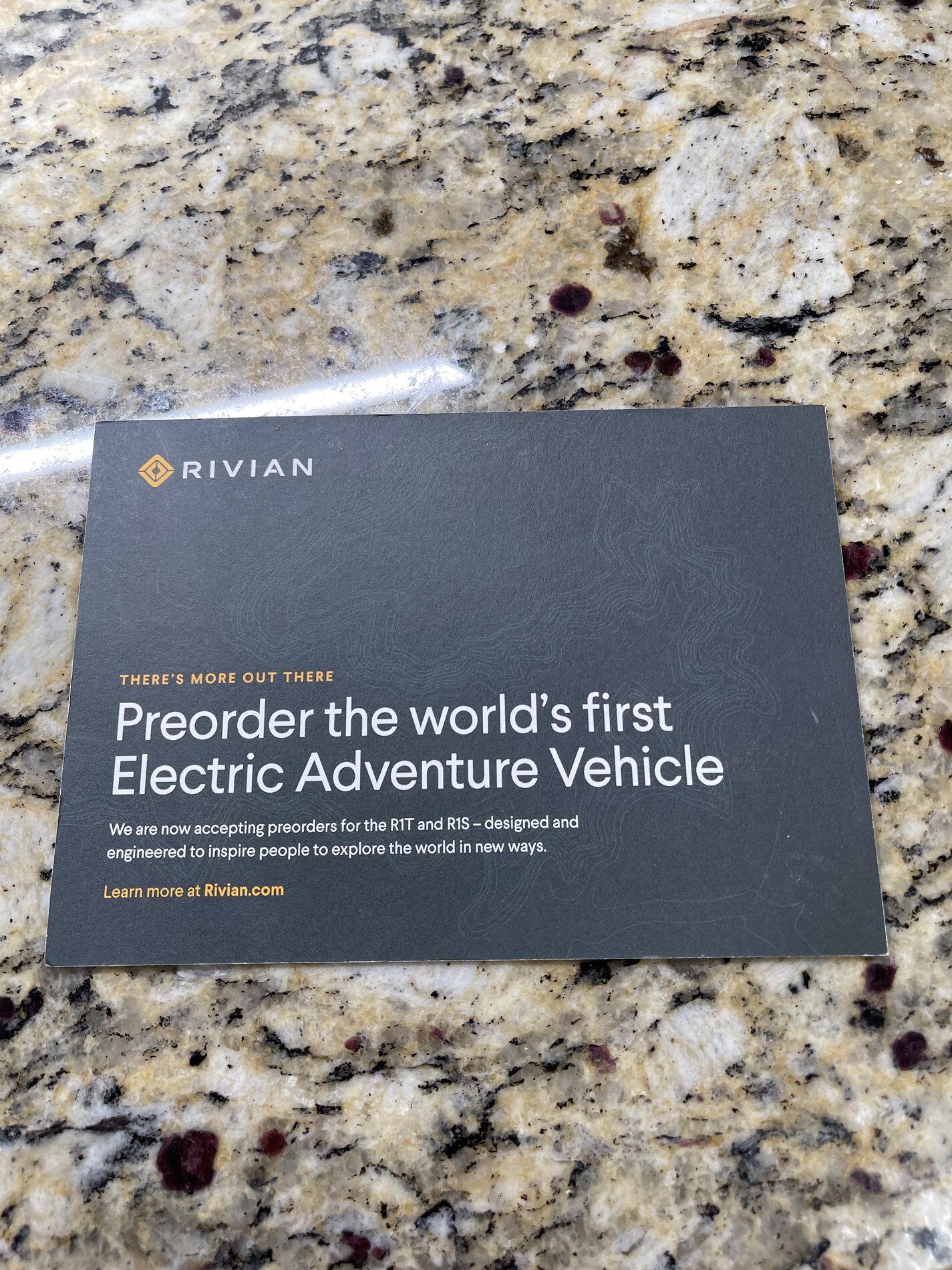 Rivian R1T R1S What will we learn on Thursday?  A Predictions Thread... IMG_5074 2