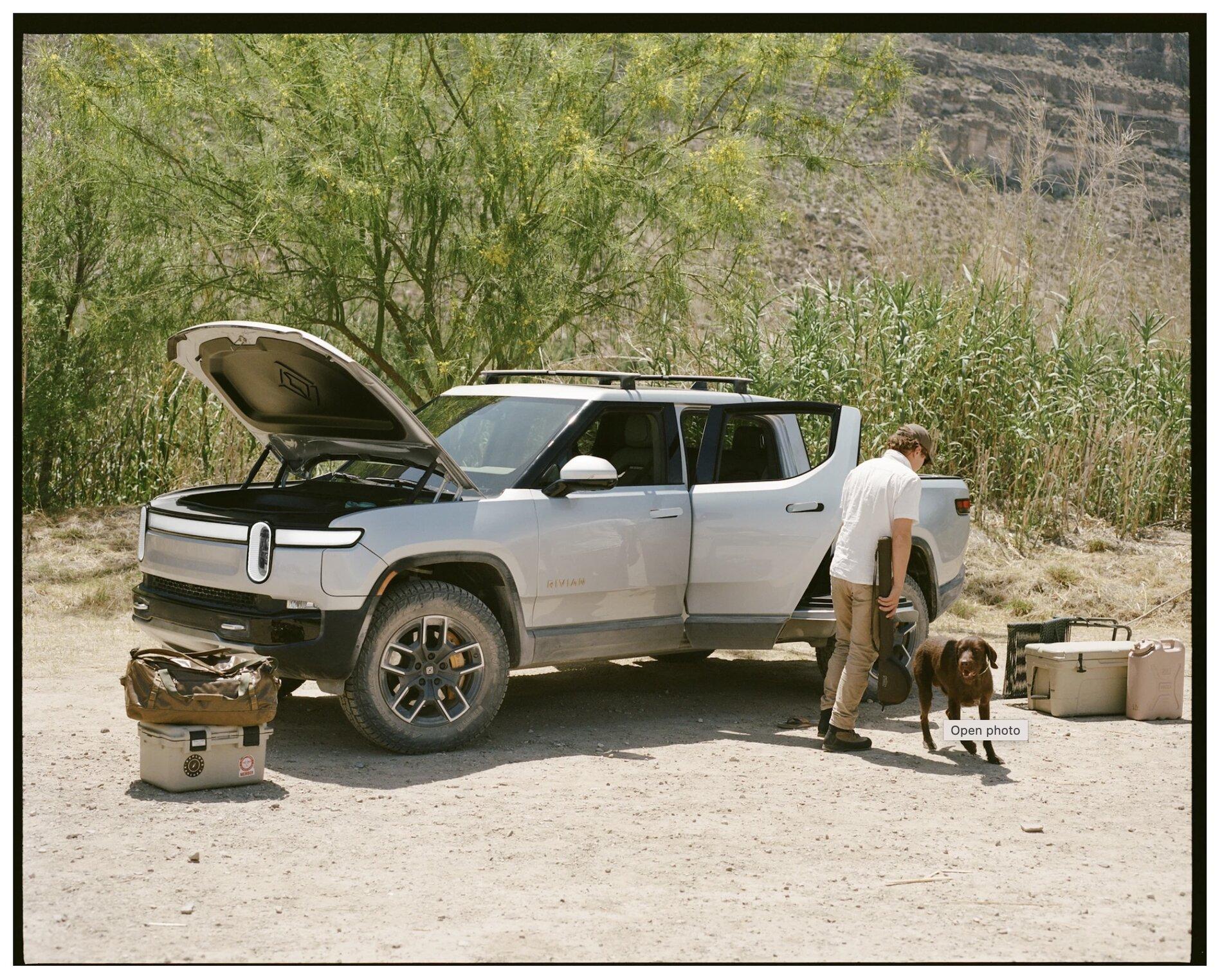 Rivian R1T R1S Sizing up the R1T - Exterior dimensions, specs, details and updates! Screen Shot 2021-05-07 at 11.06.42 AM