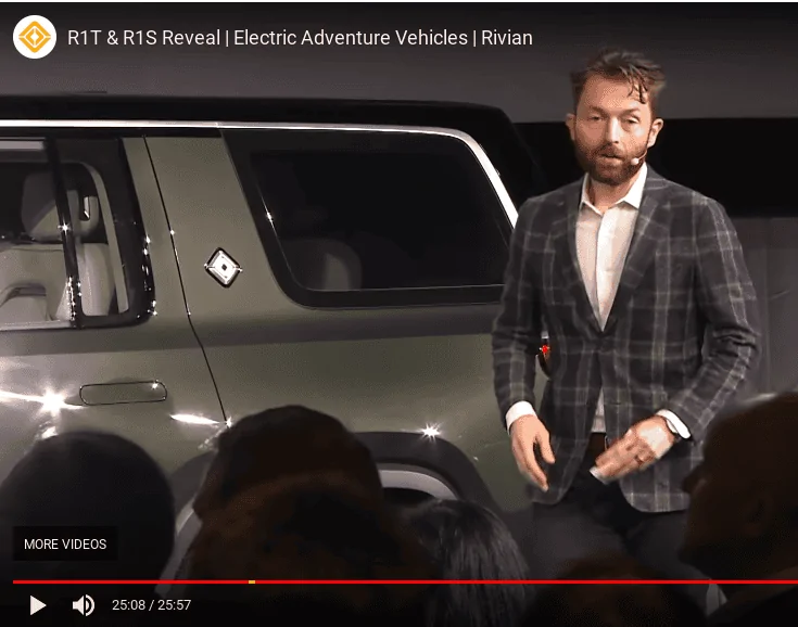 Rivian R1T R1S Real Rivian Photos & Videos reveal