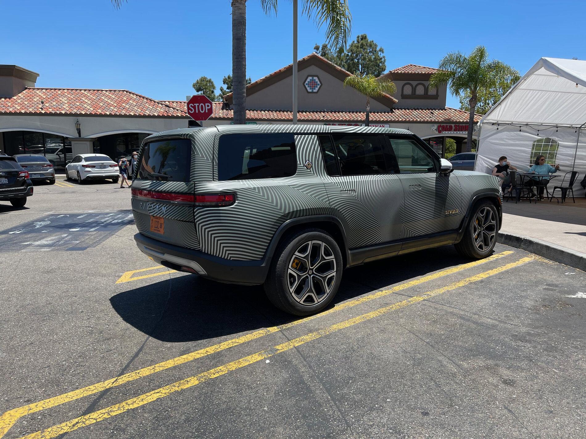 Rivian R1T R1S Video: Rivian Mules Spotted in Canyons - Showing Nice Acceleration and Body Roll IMG_5151