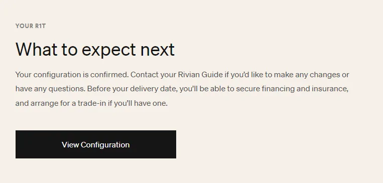 Rivian R1T R1S Official Rivian Email: Refreshed Delivery Window update for 'end of January' 1673470519883