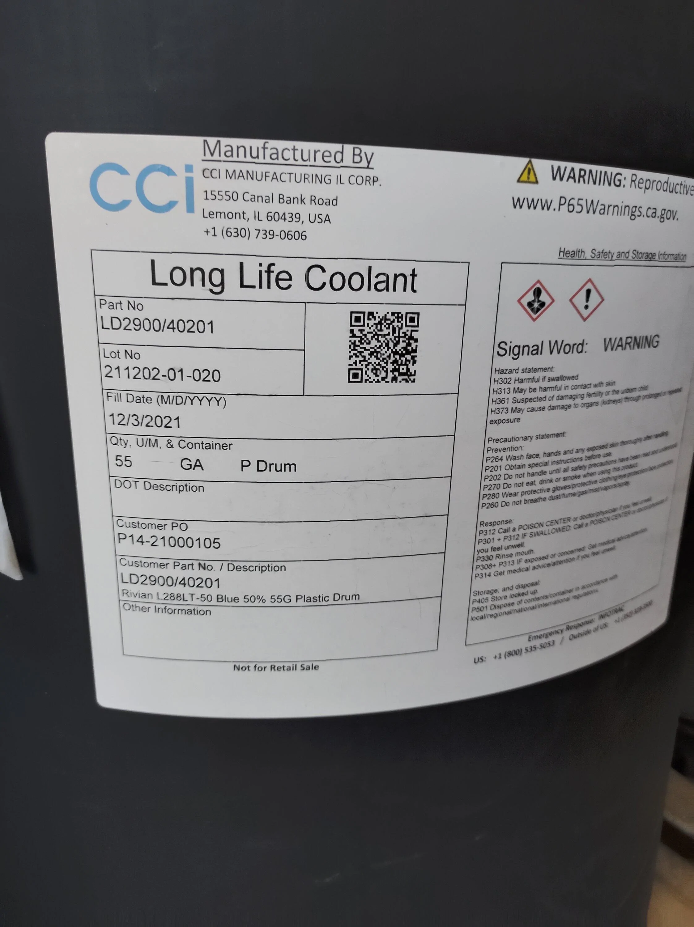 Rivian R1T R1S Windshield Washer Fluid Code Cracked! = water + ethanol IMG_20221014_132403