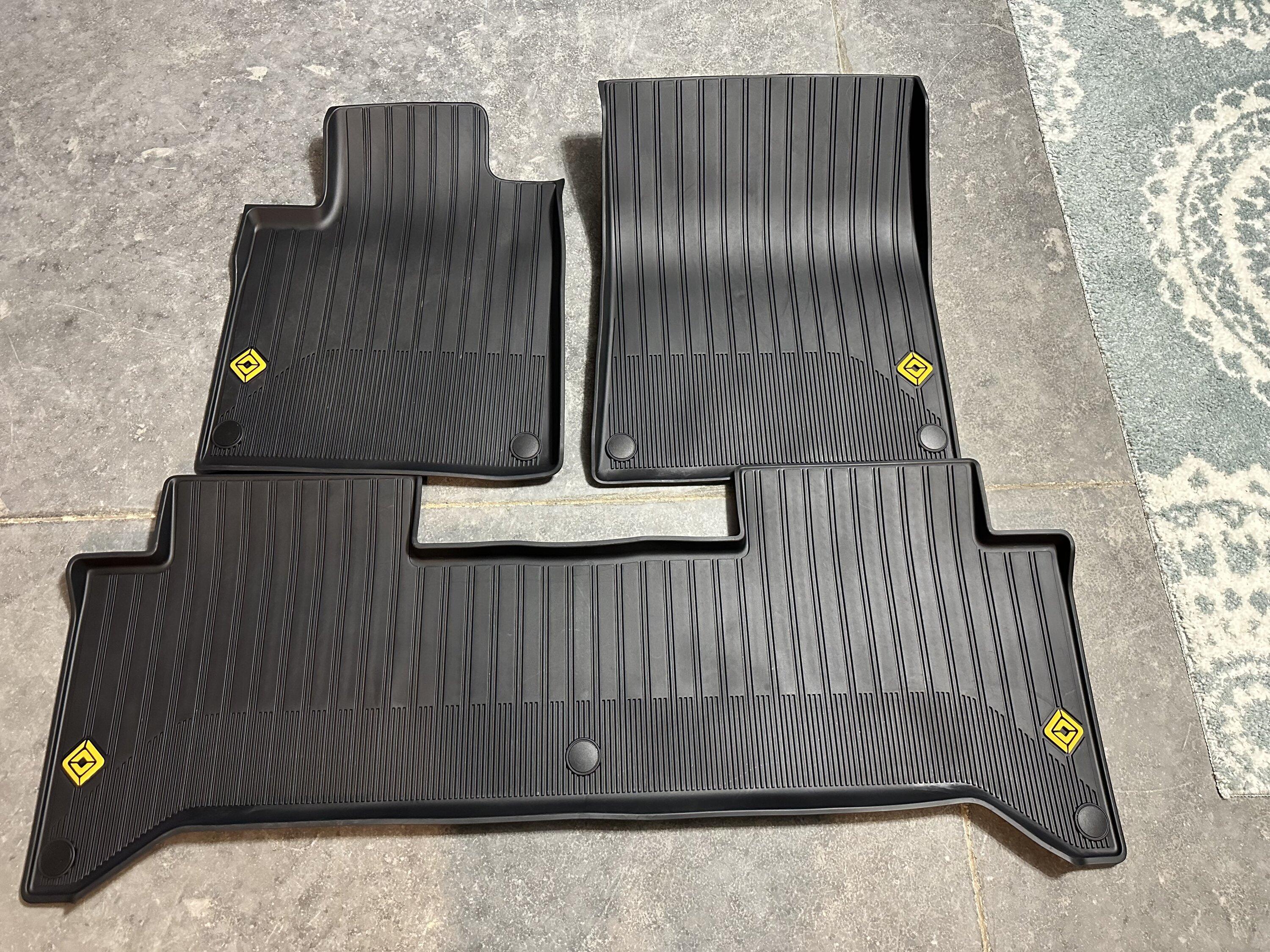 Rivian R1T R1S FS: Used R1T All Weather Mats (Will Ship) 8816E65F-BCC7-4106-B7DD-1A392A16B51E