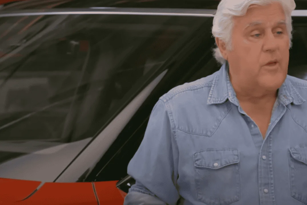 Rivian R1T R1S Jay Leno Takes Rivian R1S SUV For A Ride With RJ Scaringe 2023-01-12 14_52_37-Jay Takes A Rivian SUV For A Ride - YouTu