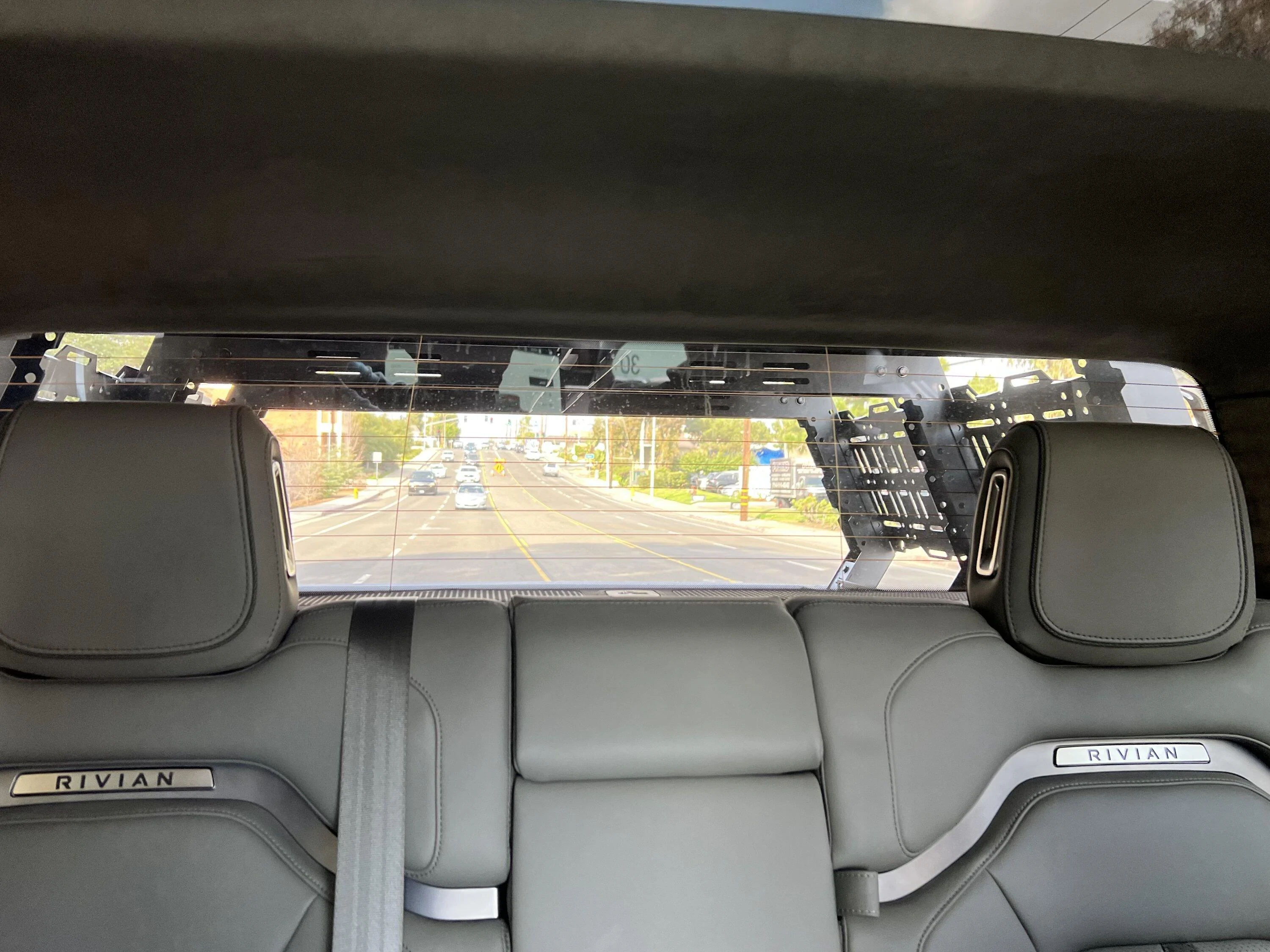 Rivian R1T R1S Just installed first production Overland Ruff Rax bed rack on R1T -- review & photos IMG_4741