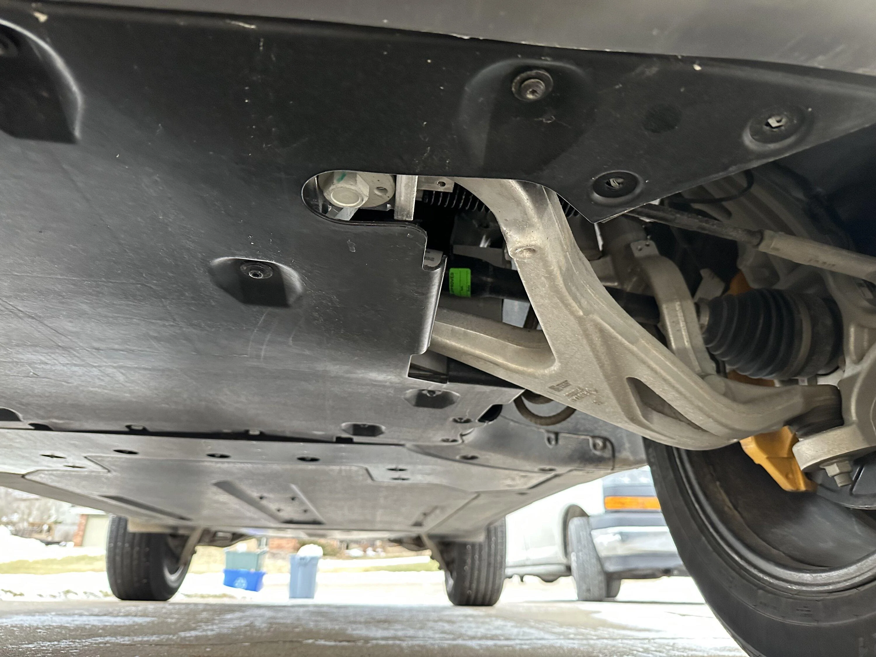 Rivian R1T R1S PSA on Loose Underbody Shield Bolts 2khVWFB