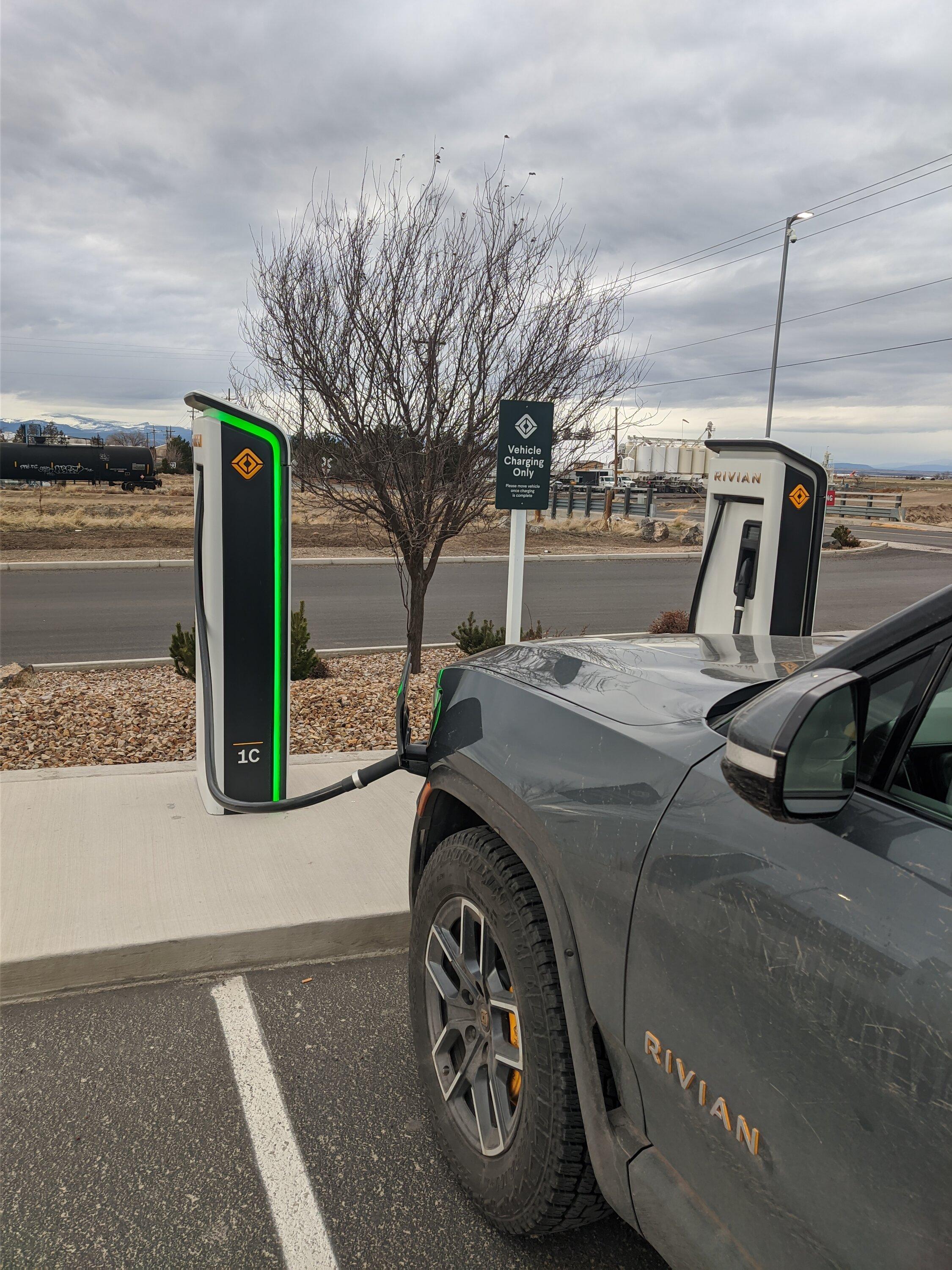 Rivian R1T R1S RAN Rivian Charging Stations Locations Map via Google Maps IMG_20230113_125958