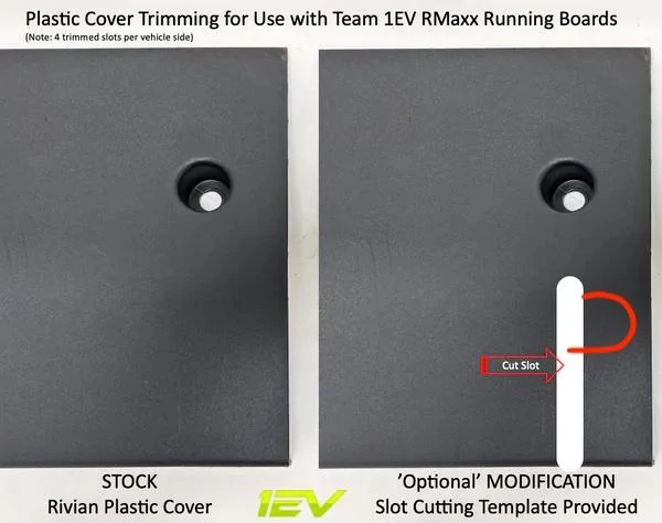 Rivian R1T R1S Introducing RMaxx Running Boards & Rock Sliders for Rivian R1T / R1S from Team 1EV mod