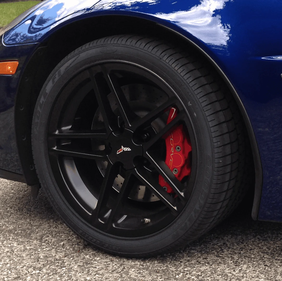 Rivian R1T R1S Powder Coating Bright 22" Wheels corvette_wheel