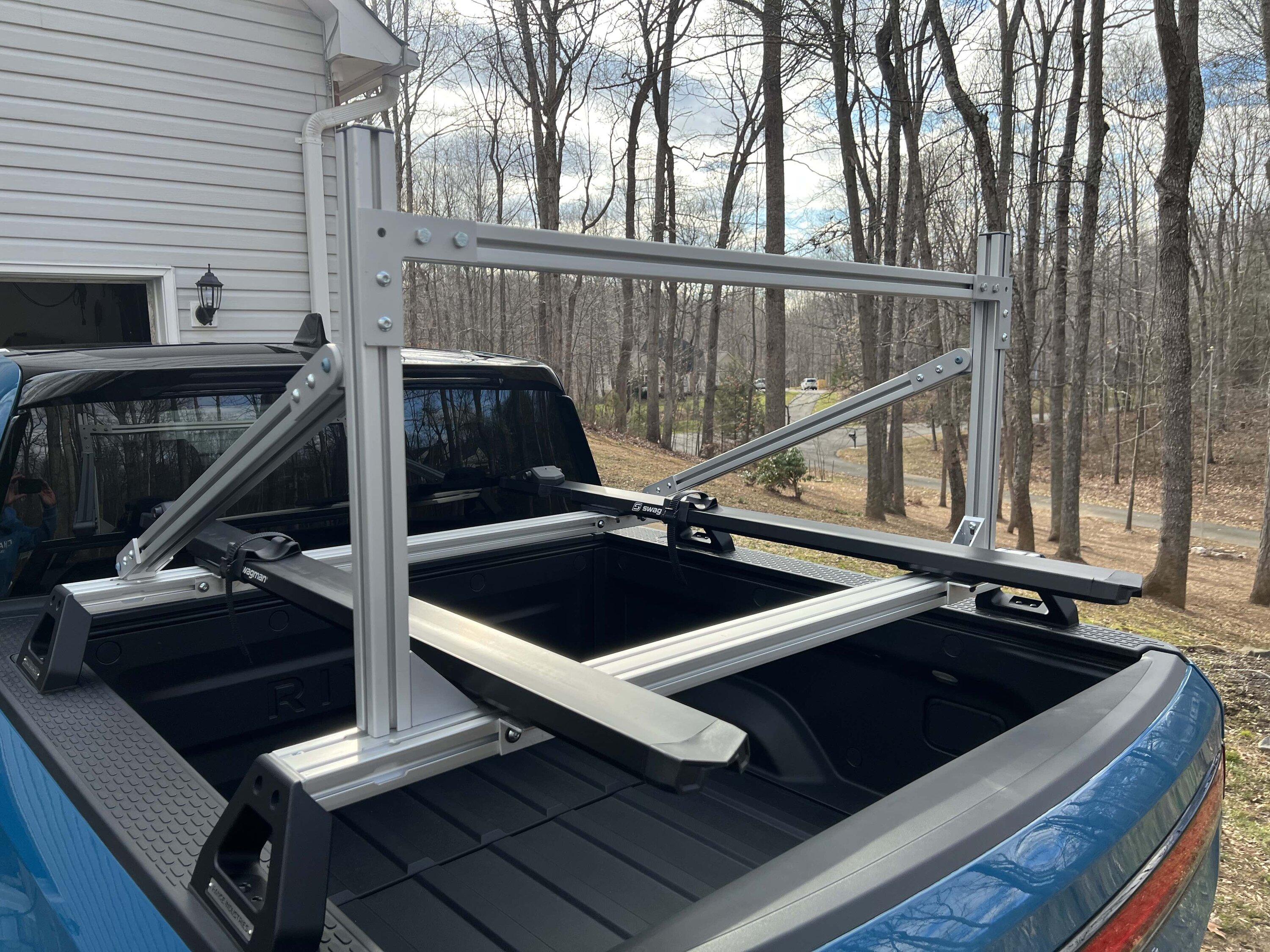 Rivian R1T R1S Custom Cab High Crossbars IMG_0423