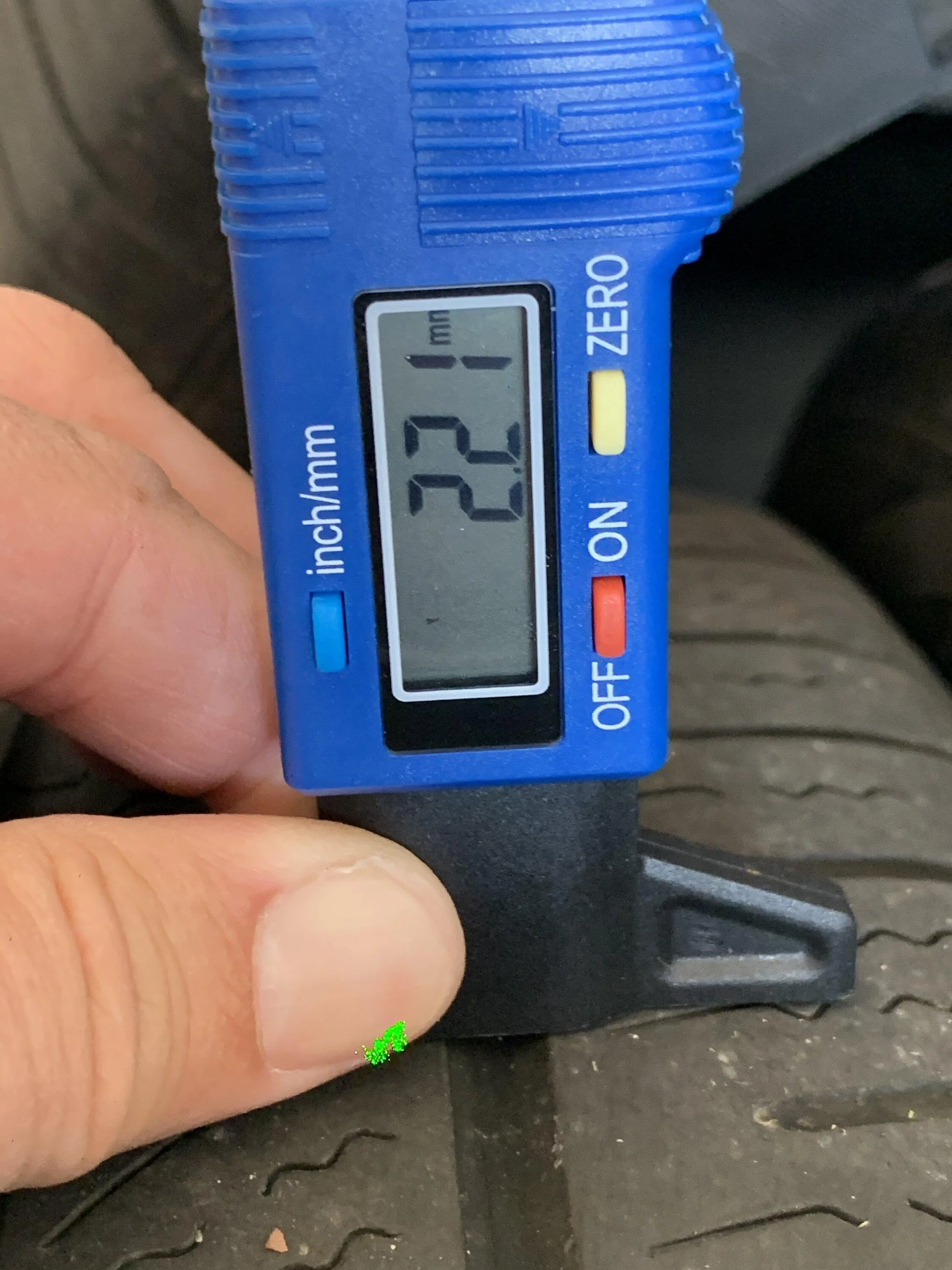 Rivian R1T R1S OEM tires (22" Sport Tires) after 22K+ miles—tire tread depth remaining measurements B9C30AA2-2E4E-46A7-8298-52B11FE43B56