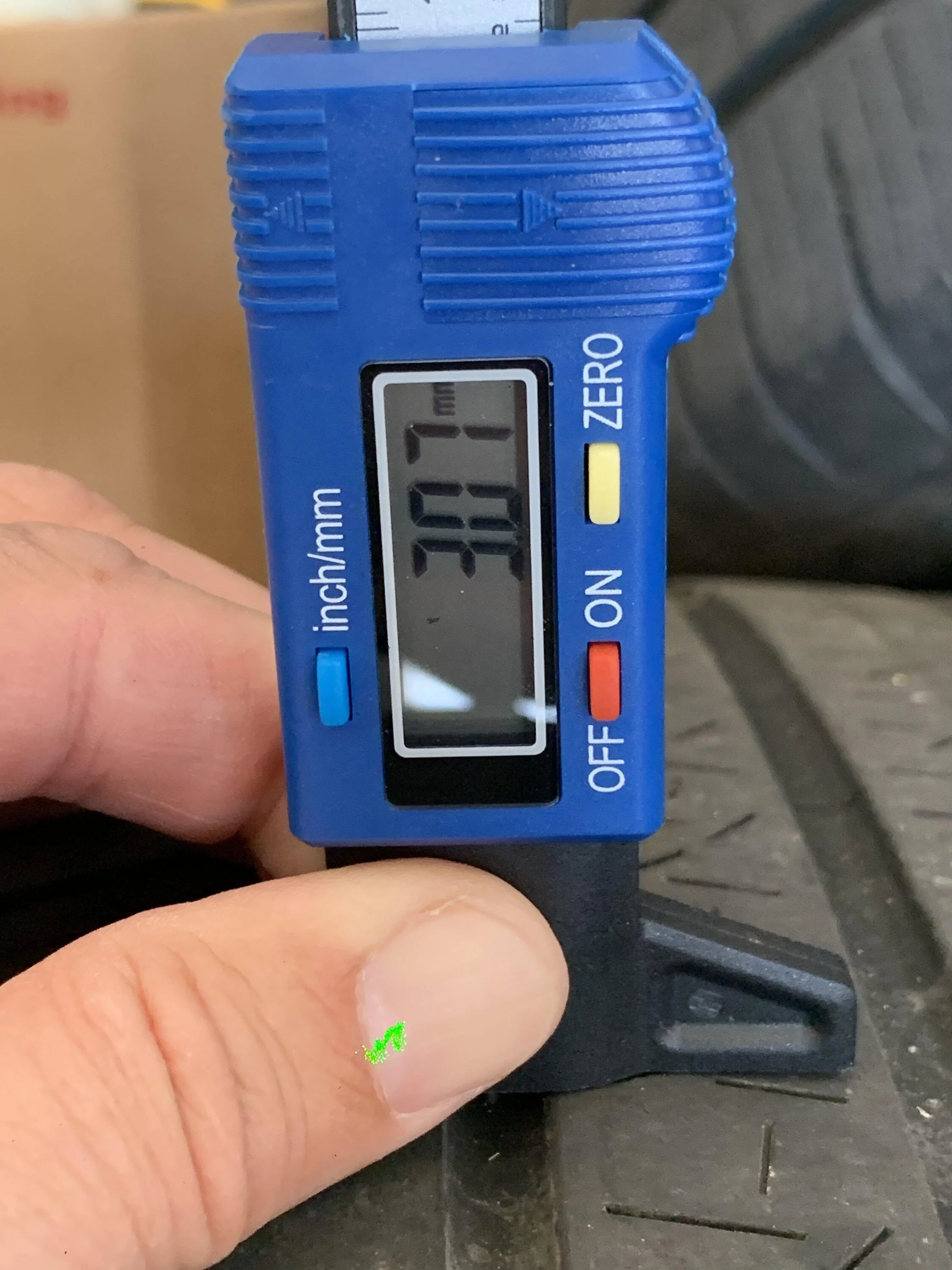 Rivian R1T R1S OEM tires (22" Sport Tires) after 22K+ miles—tire tread depth remaining measurements 8CA436AA-BC2F-4B42-A7DF-AAC54E93BB39