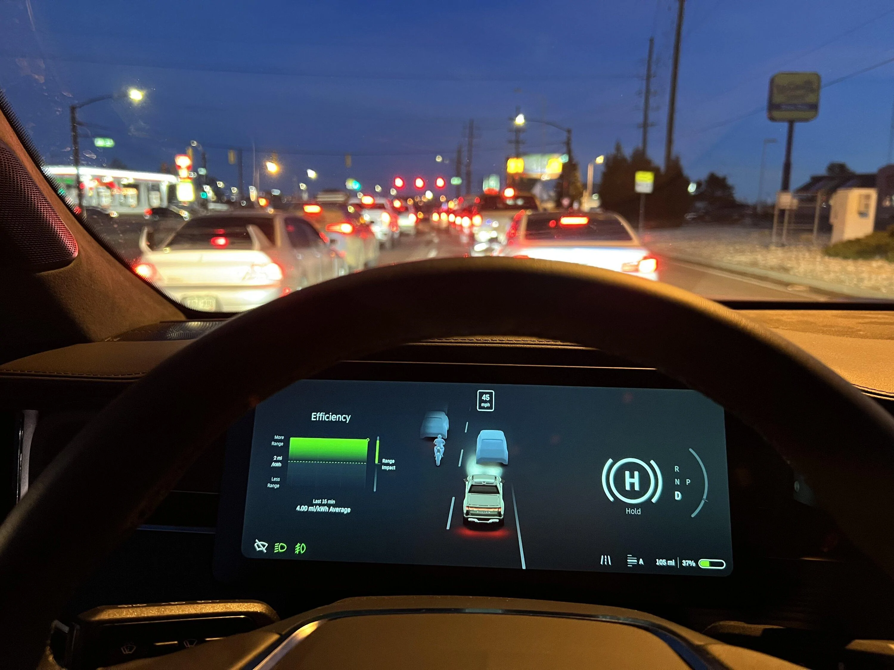 Rivian R1T R1S ACC detects phantom cars when passing large vehicles 1F6CFEC9-684B-4F0E-865A-15B80E79F949