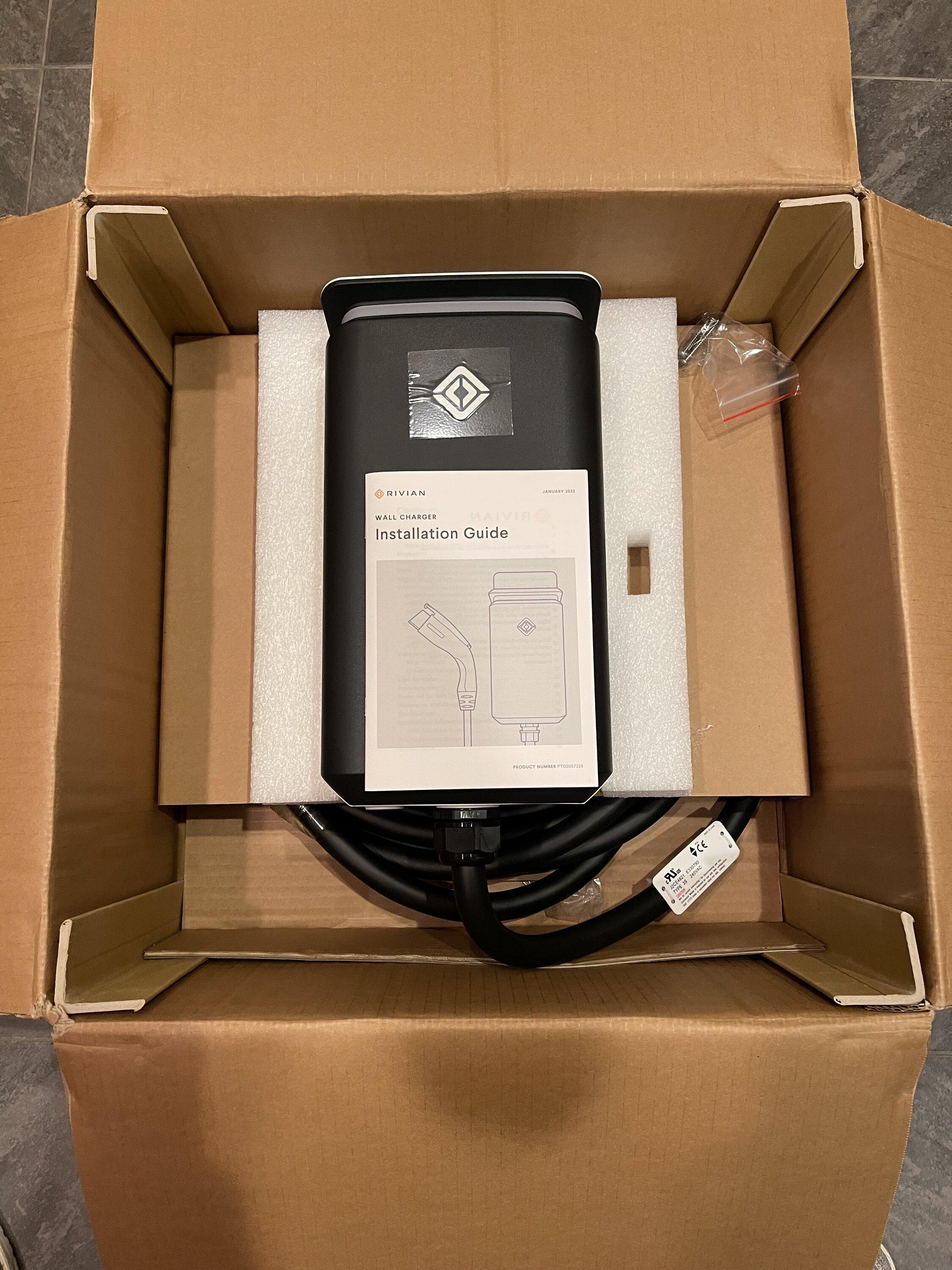 Rivian R1T R1S Brand New Wall Charger 6CD64643-D154-4B72-8652-2B350053889F