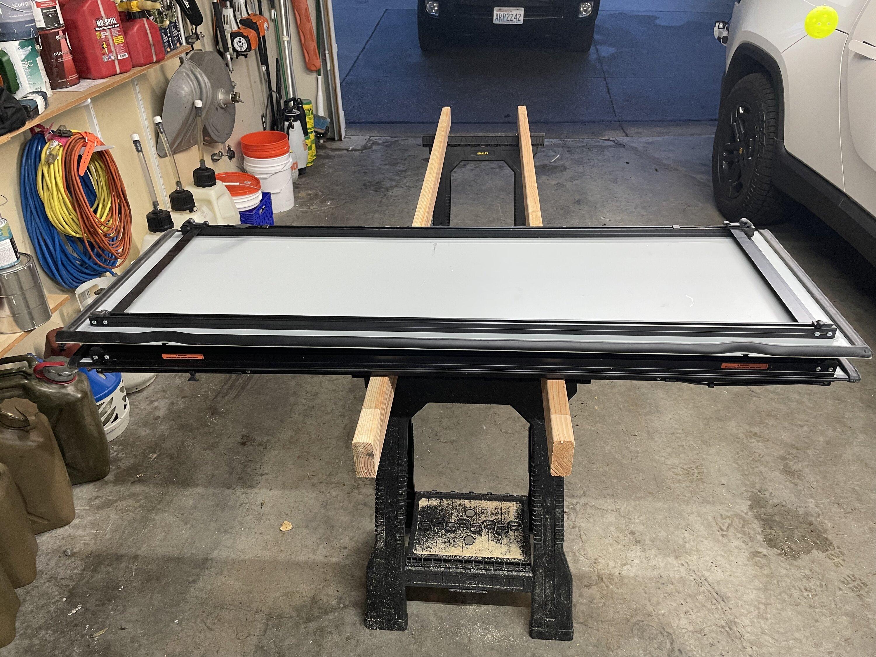 Rivian R1T R1S My DIY F-150 Hard Tonneau Mod and Install on R1T IMG_1702