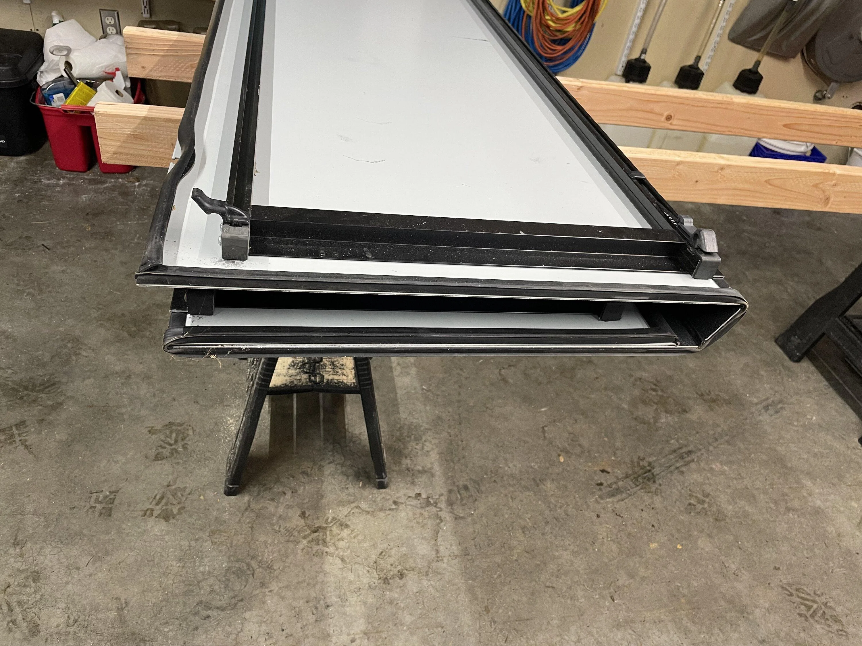 Rivian R1T R1S My DIY F-150 Hard Tonneau Mod and Install on R1T IMG_1703
