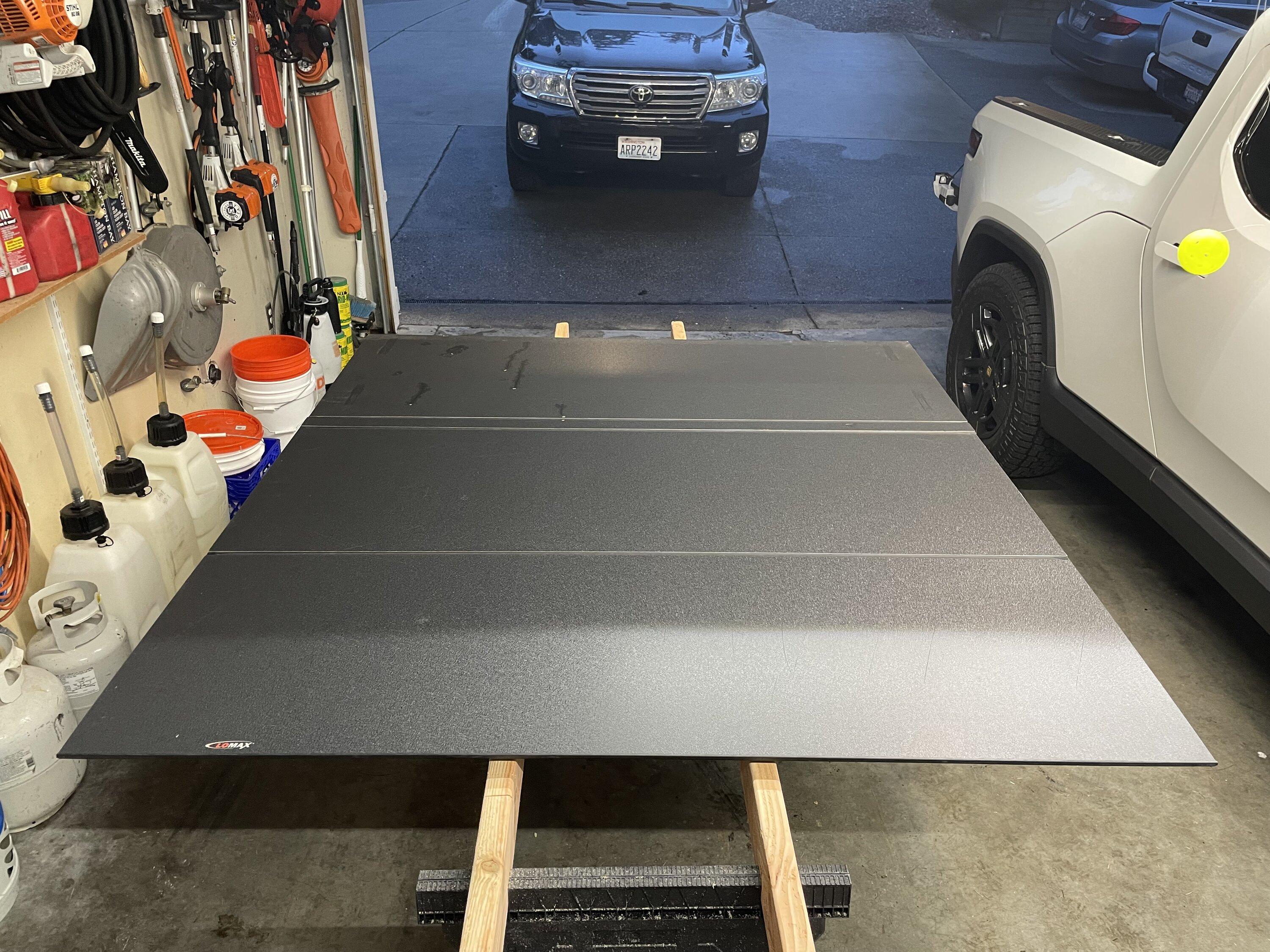 Rivian R1T R1S My DIY F-150 Hard Tonneau Mod and Install on R1T IMG_1704