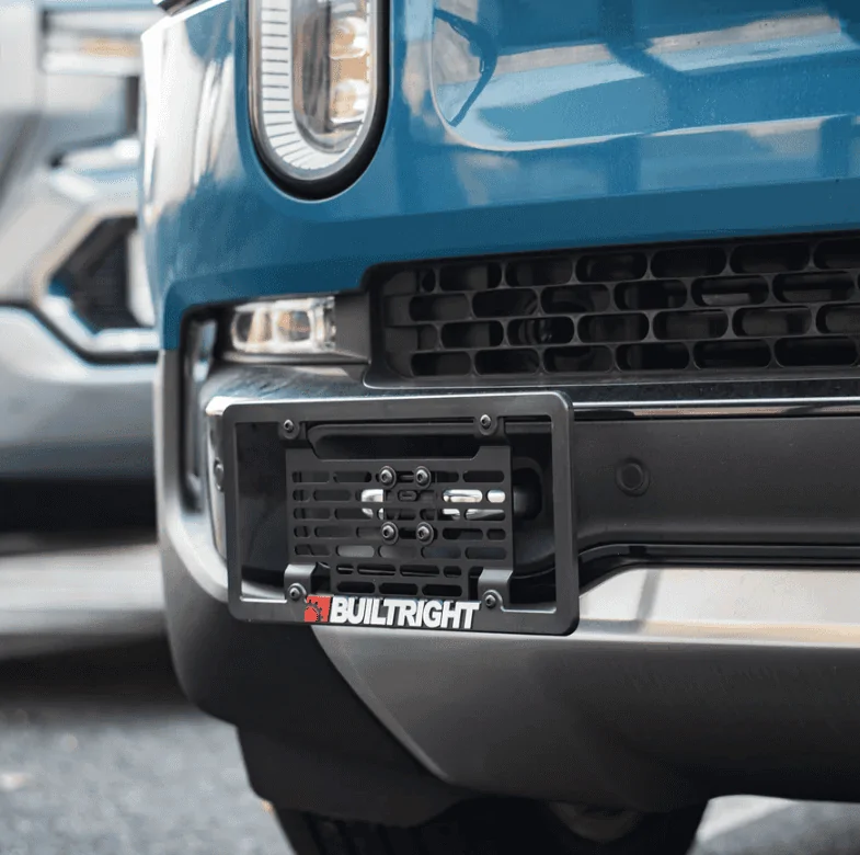 Rivian R1T R1S Front License Plate Mount that looks good and high quality? 1674150529412