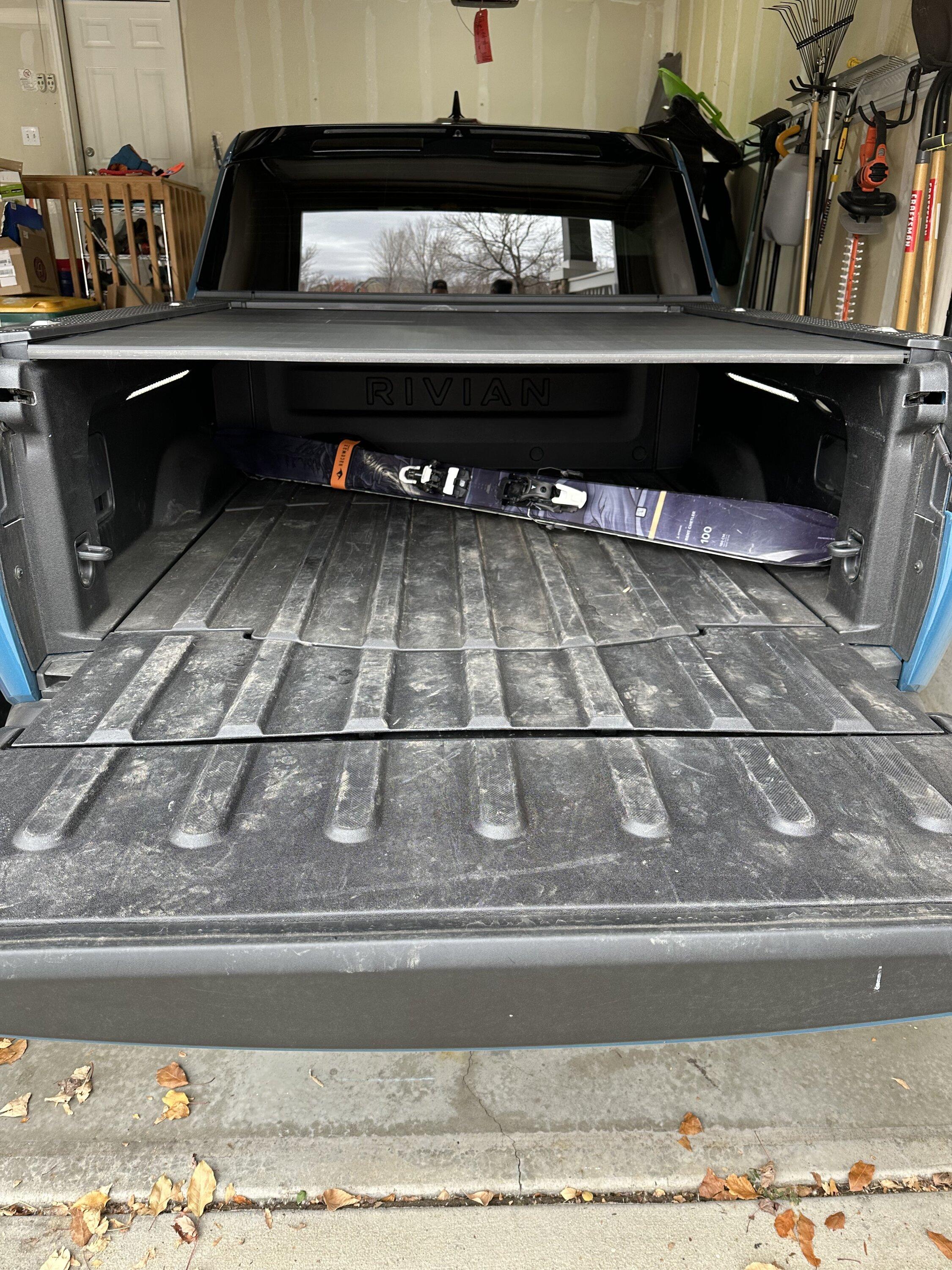 Rivian R1T R1S How are you planning to haul your ski / snowboard gear? DBCB9DC1-CE0A-4163-B41A-E7427BAE1930