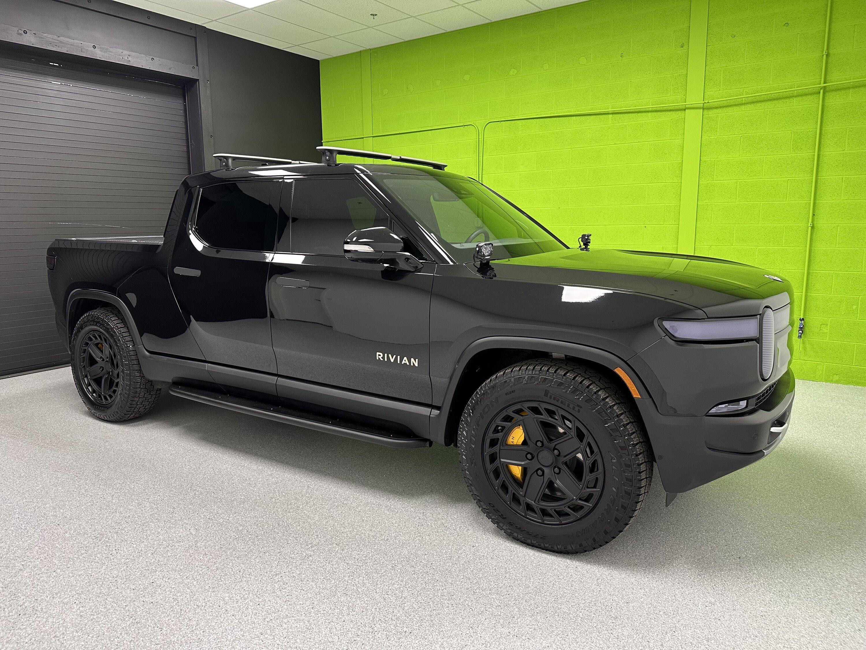 Rivian R1T R1S Introducing RMaxx Running Boards & Rock Sliders for Rivian R1T / R1S from Team 1EV R1