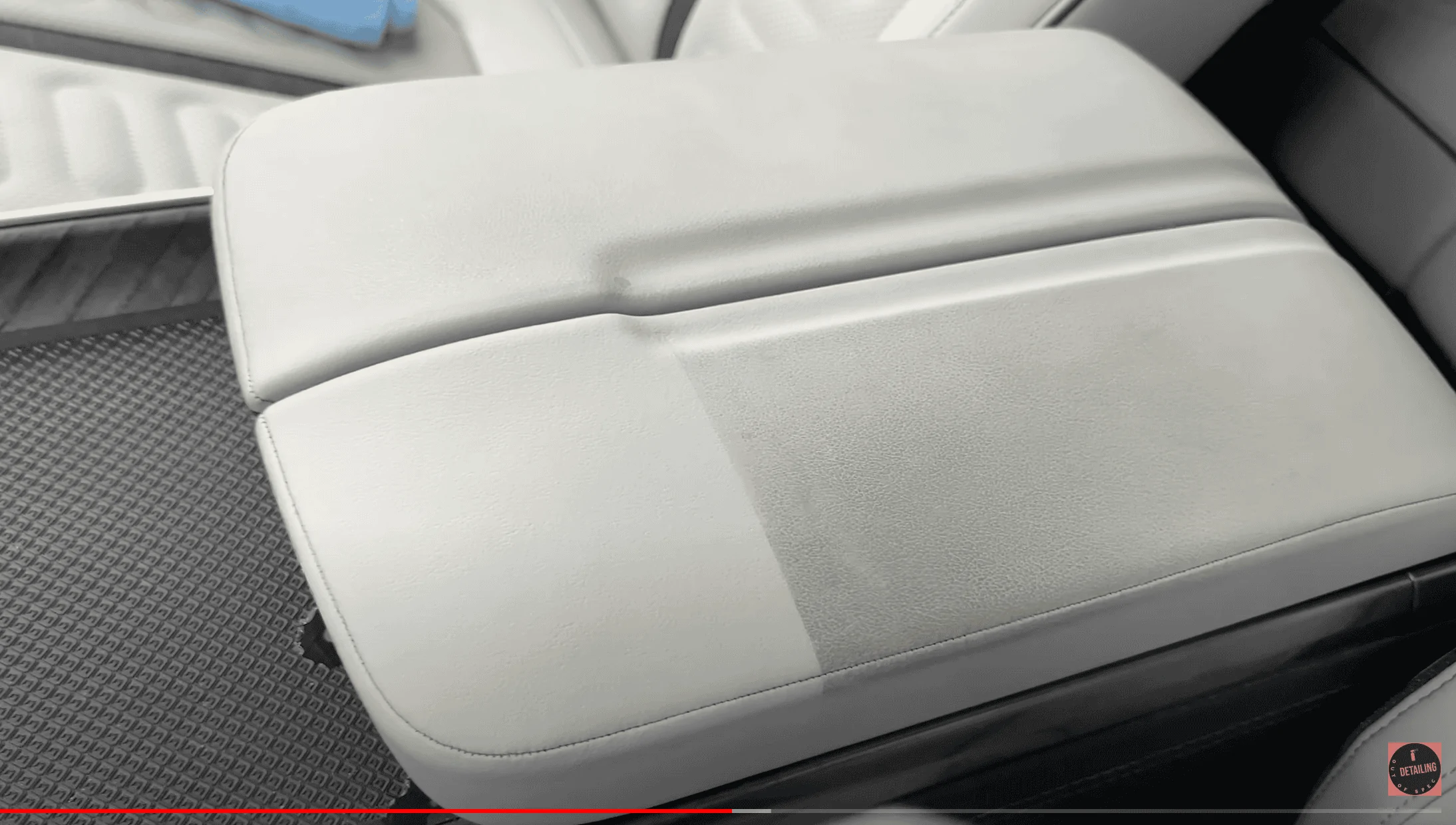 Rivian R1T R1S Rivian R1T vs Tesla Model S white interior cleanup after 5k miles Screenshot 2023-01-20 at 2.21.19 PM