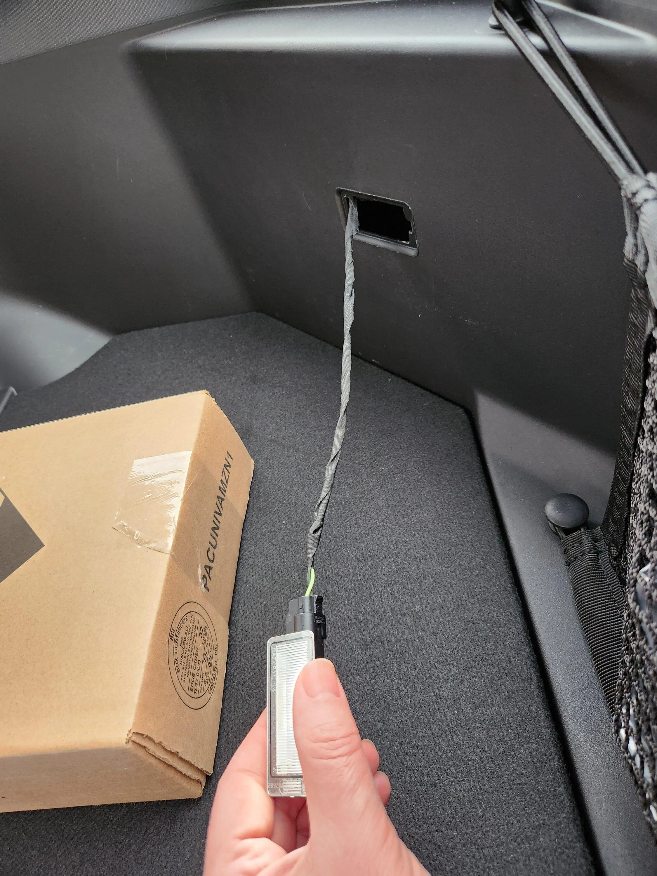Rivian R1T R1S Anyone pass power wire through Firewall yet? 20221222_161511