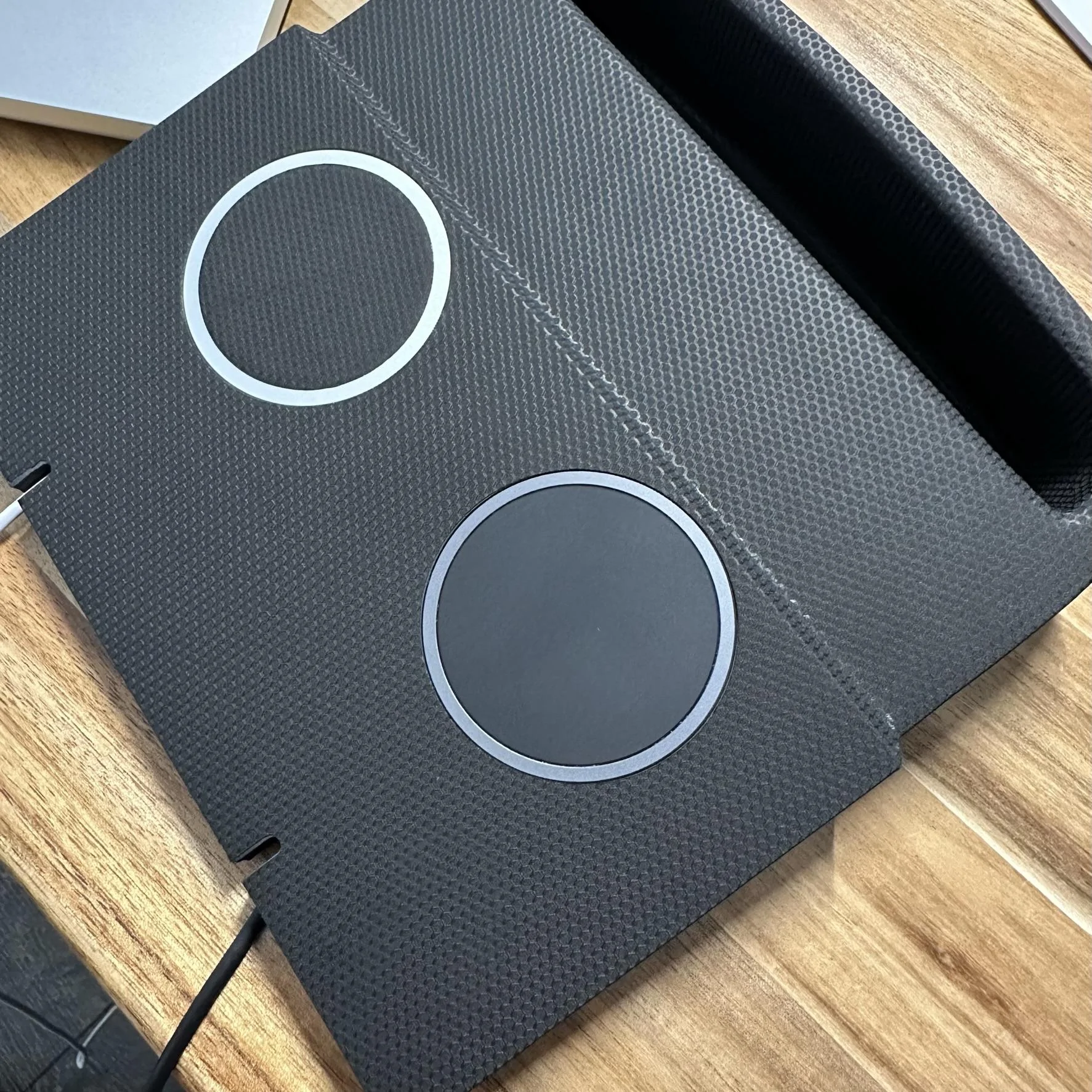 Rivian R1T R1S AdventureMat - MagSafe Charging Pad IMG_0614
