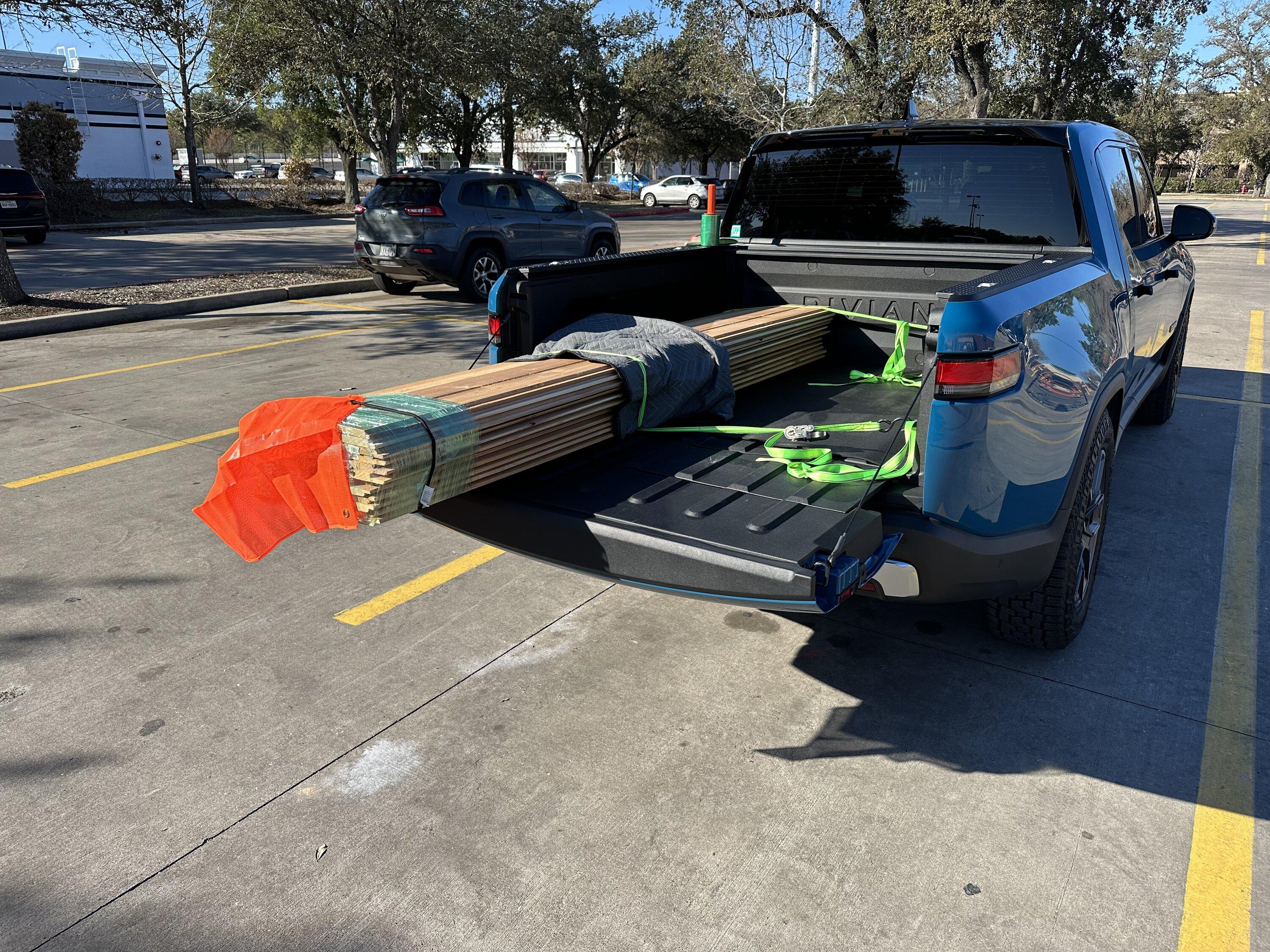 Rivian R1T R1S What do you use your R1T bed for?  (Picture Edition) DB6B621C-5E49-4C95-A438-79B214BBBCA9
