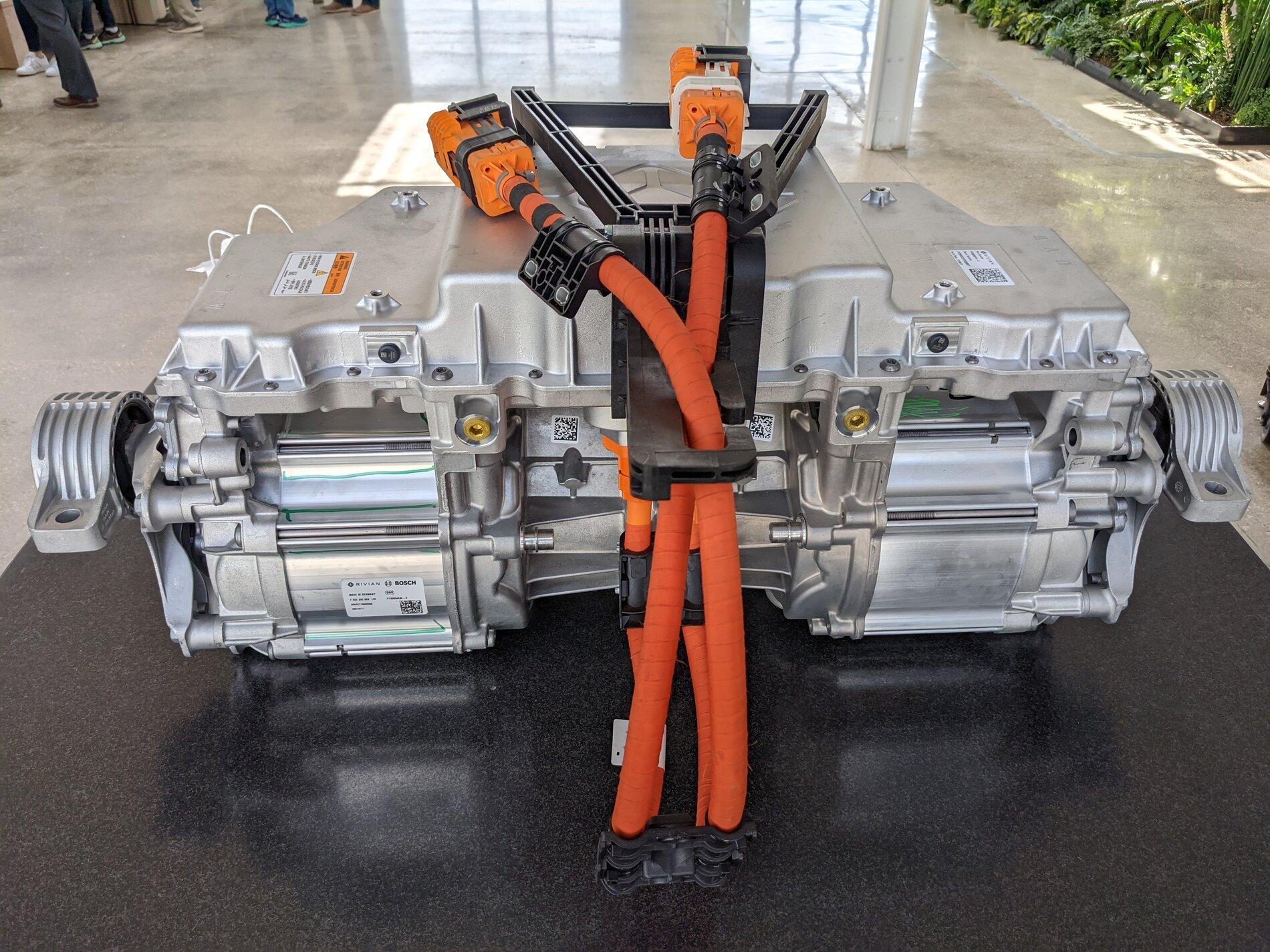 Rivian R1T R1S Getting a New Drive Unit Replacement Drive unit