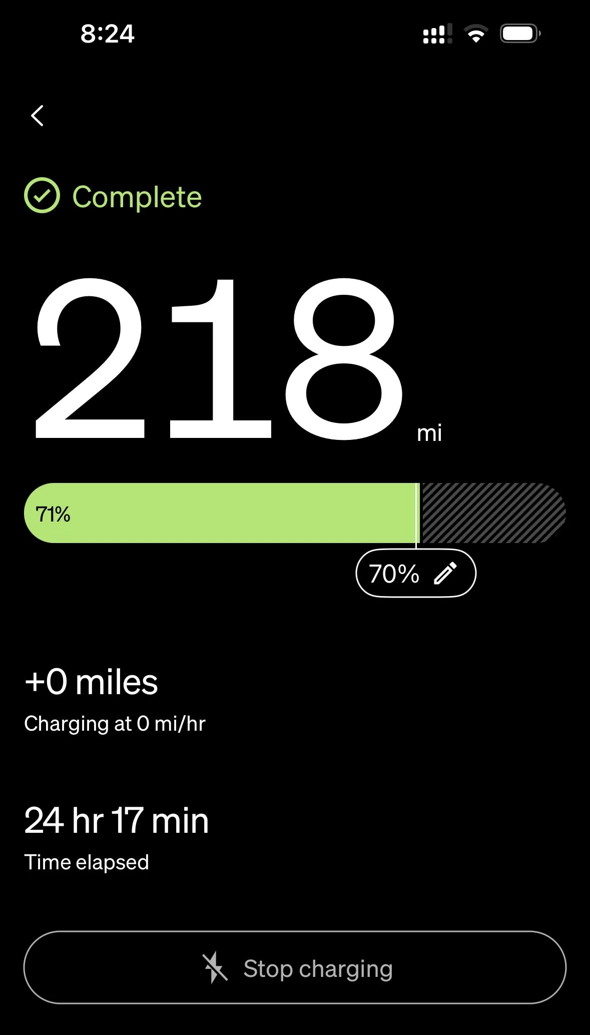 Rivian R1T R1S Vampire Drain - 4.57 kWh/day, 8 miles rated range per day IMG_1041