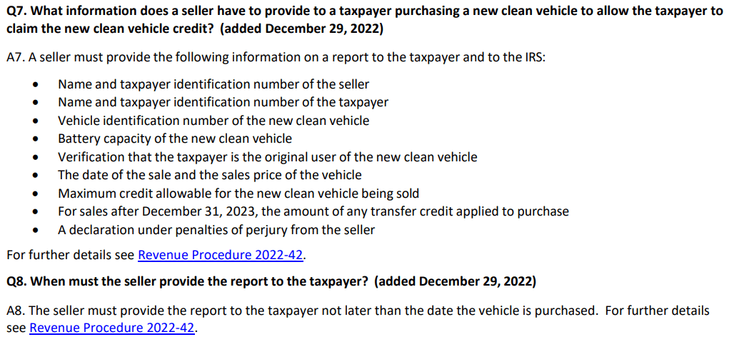 Rivian R1T R1S Required IRS statement not provided 1674686783305