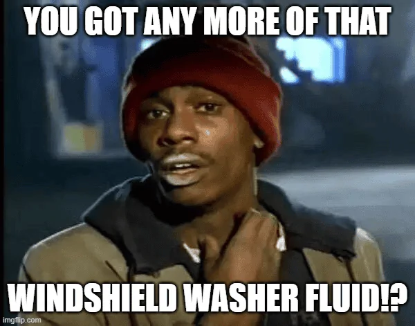 Rivian R1T R1S Addictive smelling wiper fluid mystery SOLVED! = Genuine Chemistry All Season Windshield Washer Fluid 1674688167922