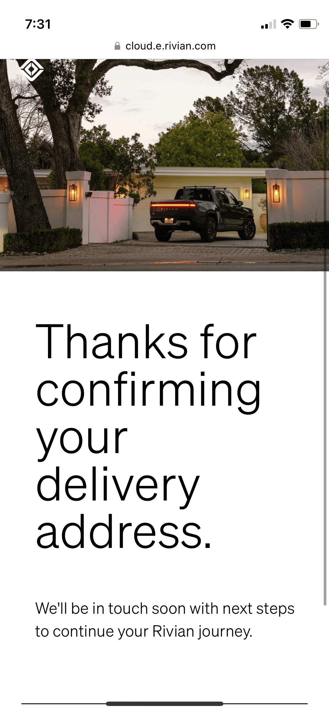Rivian R1T R1S R1S Shop invite received ? Get yours? CE4068D0-8CC6-4BEC-BB4F-286EAEEF26B0