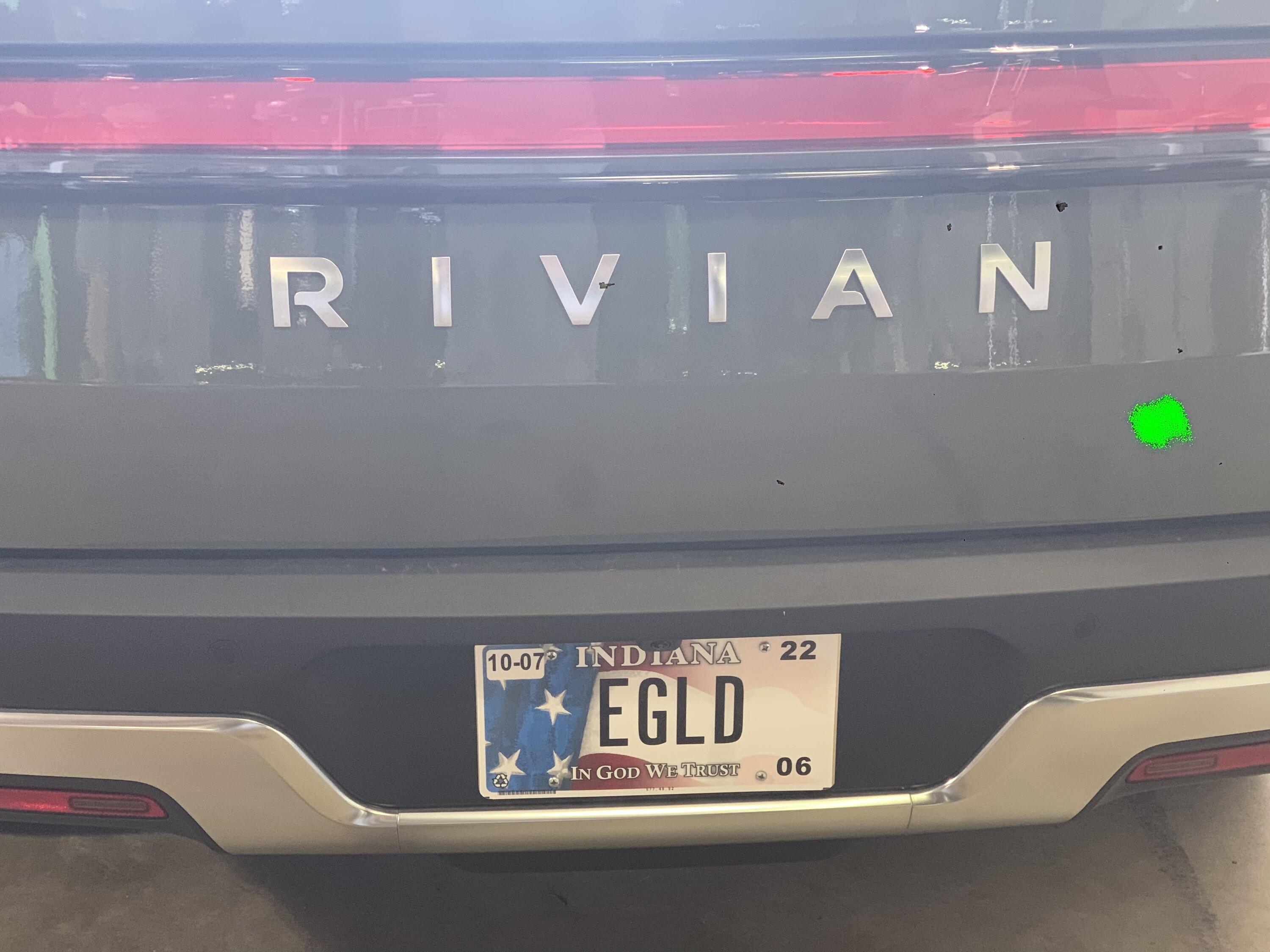 Rivian R1T R1S Why doesn't Rivian badge the Quad? D6EBA804-EB76-4C1F-BBC4-04C8DF1E94D0