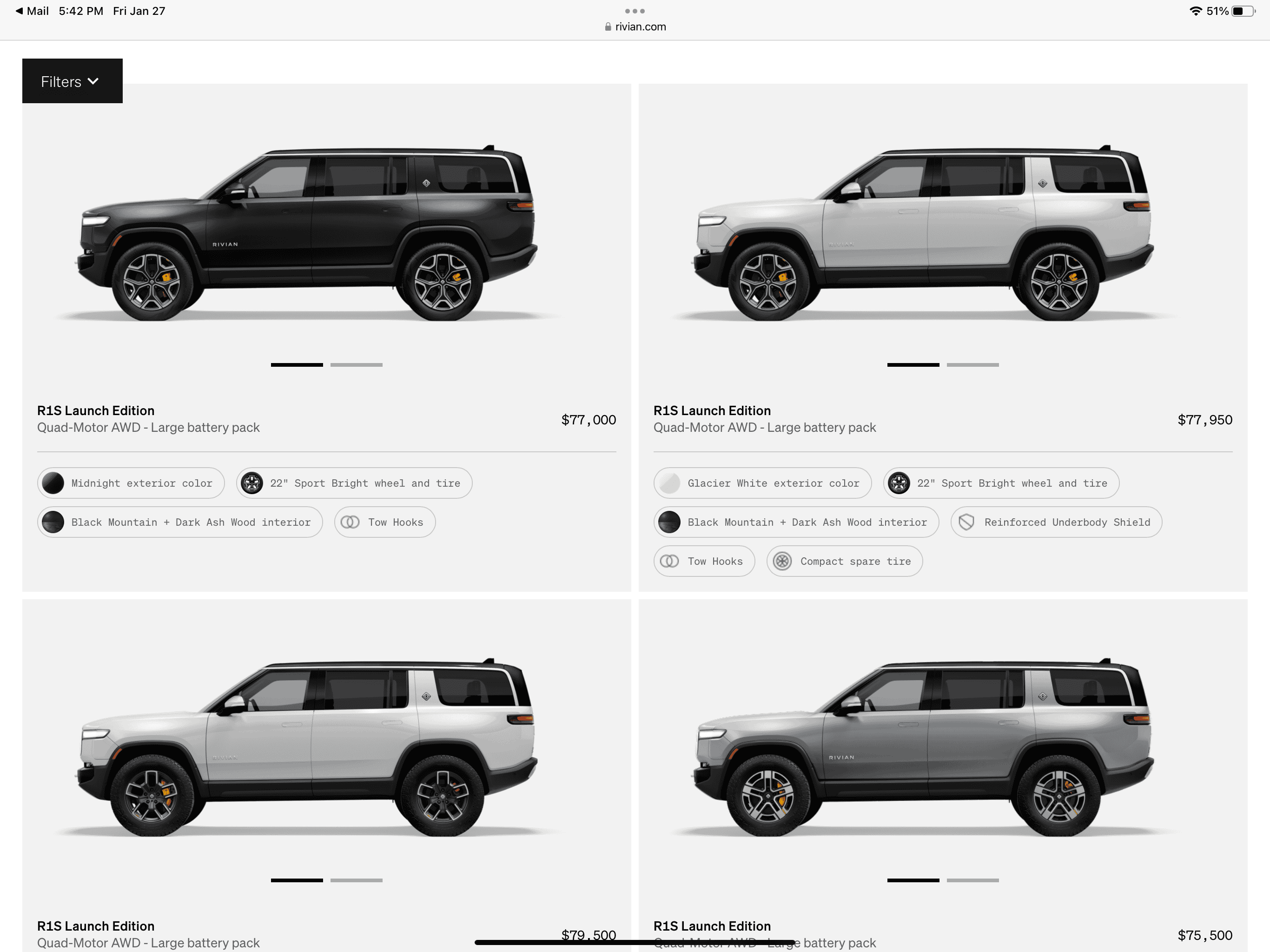 Rivian R1T R1S R1S Shop invite received ? Get yours? E79FF3AC-68ED-4986-B6C3-CE7DE54E2B4B