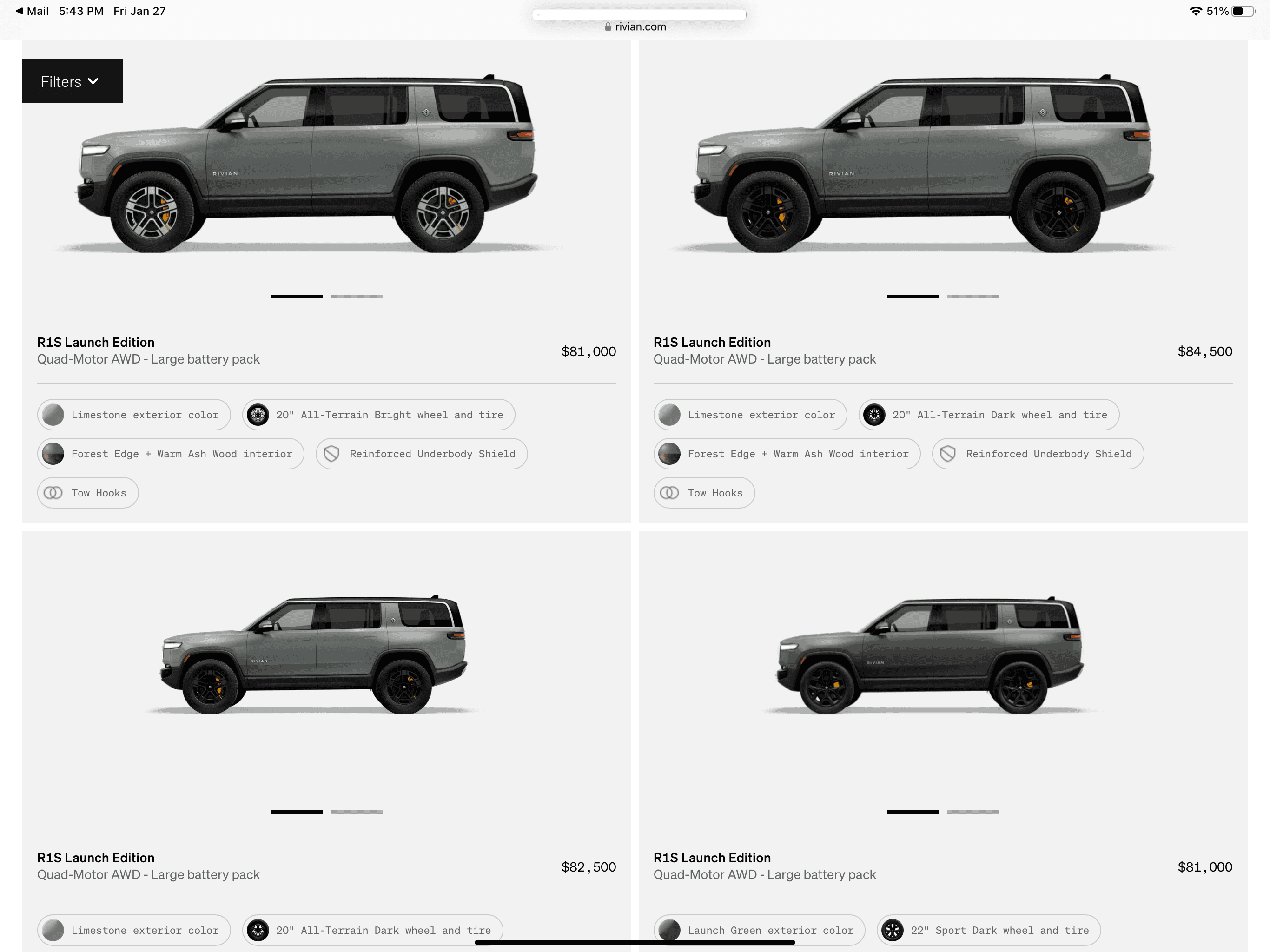 Rivian R1T R1S R1S Shop invite received ? Get yours? 1BF29966-6127-4B09-8905-66EDE368C1F5