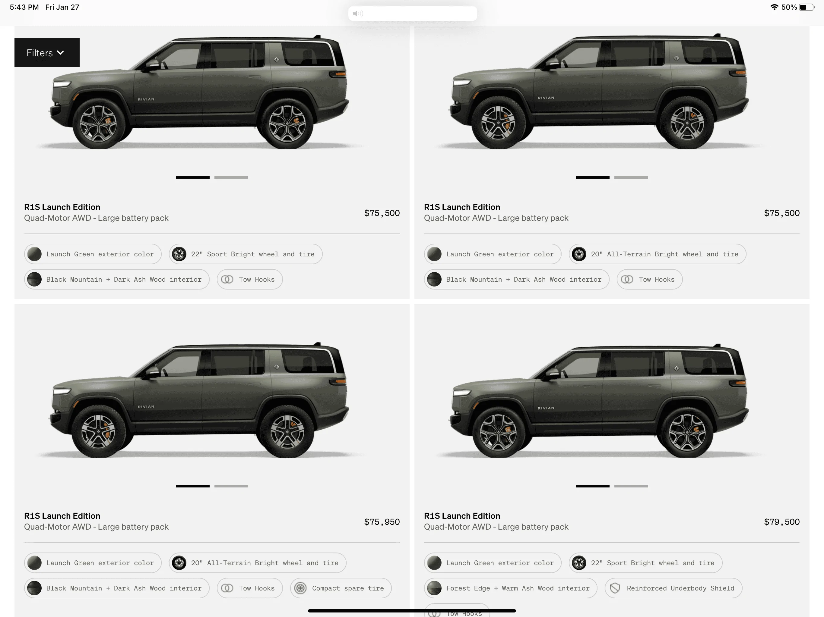 Rivian R1T R1S R1S Shop invite received ? Get yours? 1D2384D7-86E8-462D-9AB8-B37EB7DE36CC
