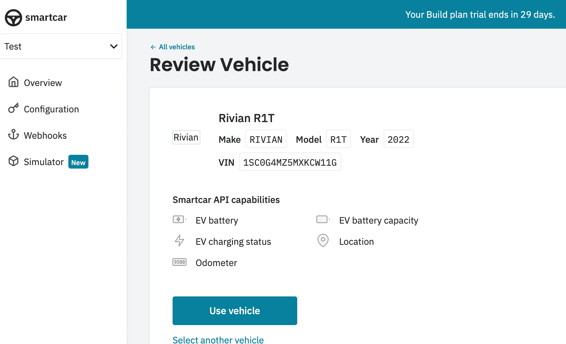 Rivian R1T R1S Rivian ABRP integration working (if you're motivated ?) 1674914749124