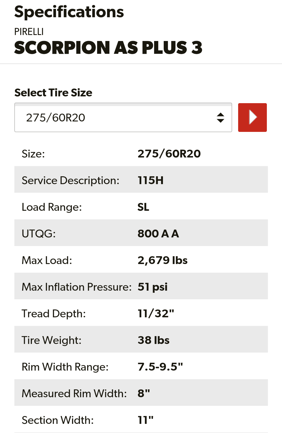 Rivian R1T R1S Will these work for the 22s -- Pirelli Scorpion AS Plus 3 tires Screenshot_20230128-104122