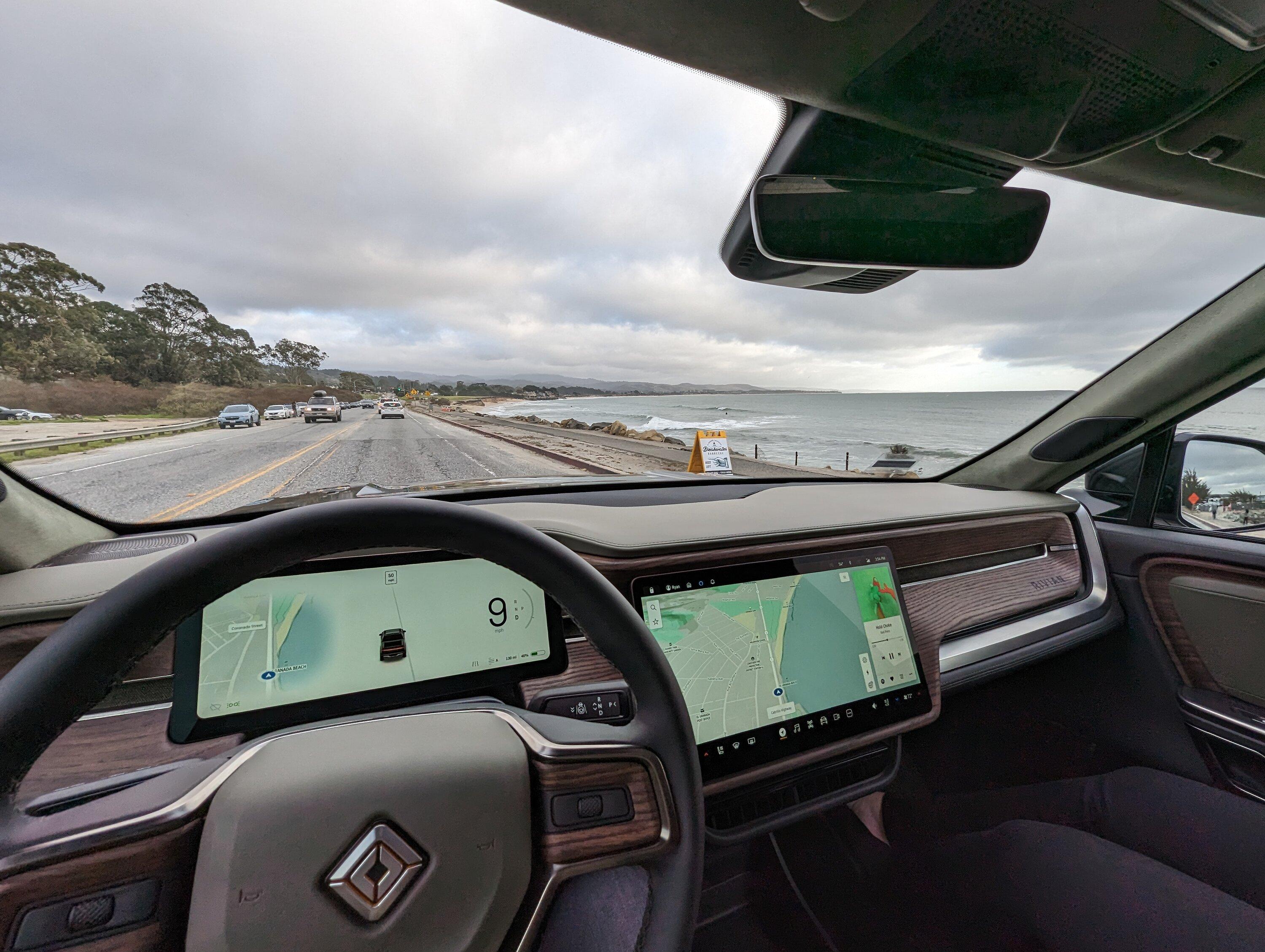 Rivian R1T R1S FOREST EDGE Rivian Interior Photos PXL_20230128_235424072