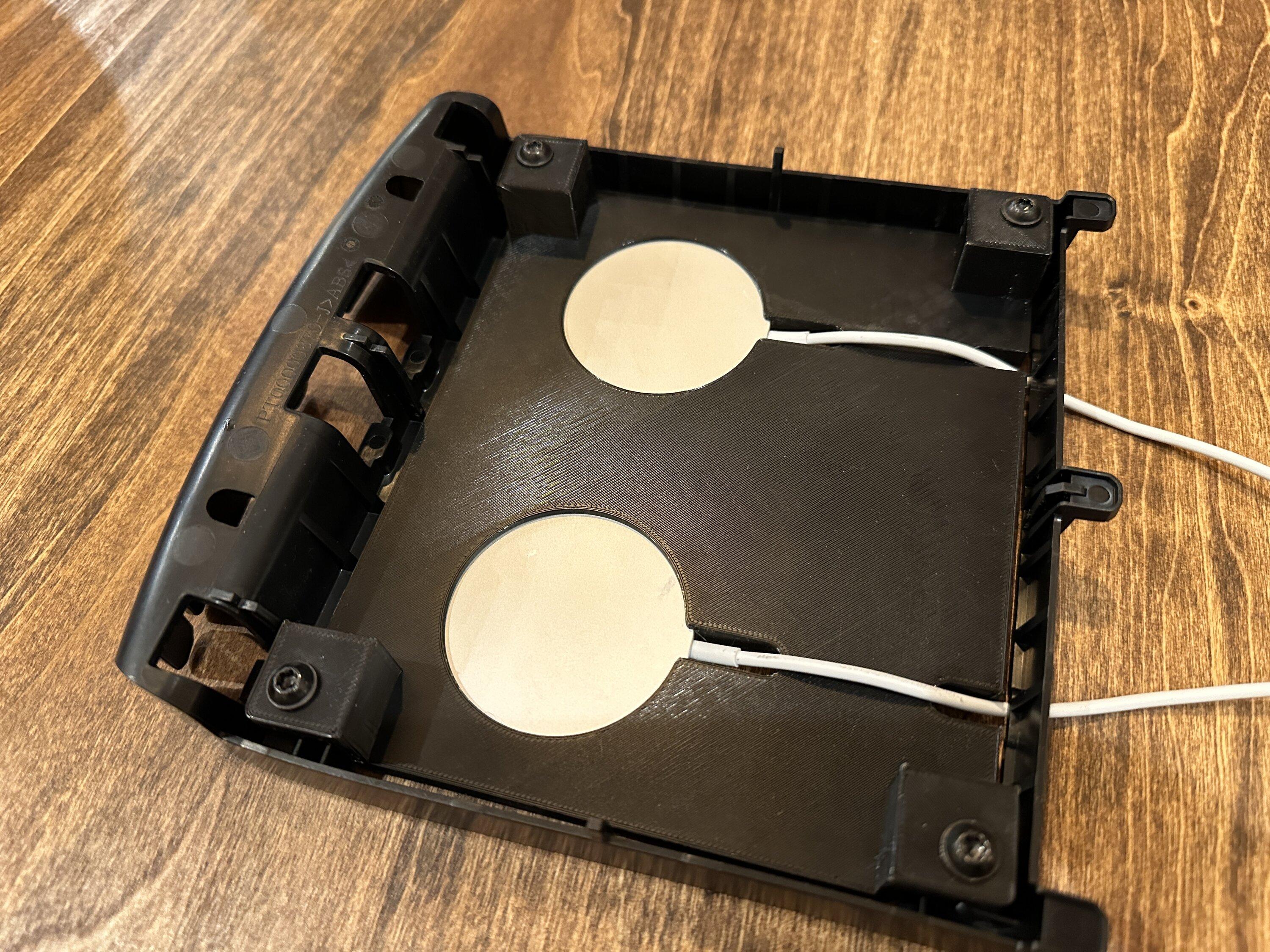 Rivian R1T R1S Simple Internal Apple MagSafe mod - STL attached 20230131_011506349_iOS