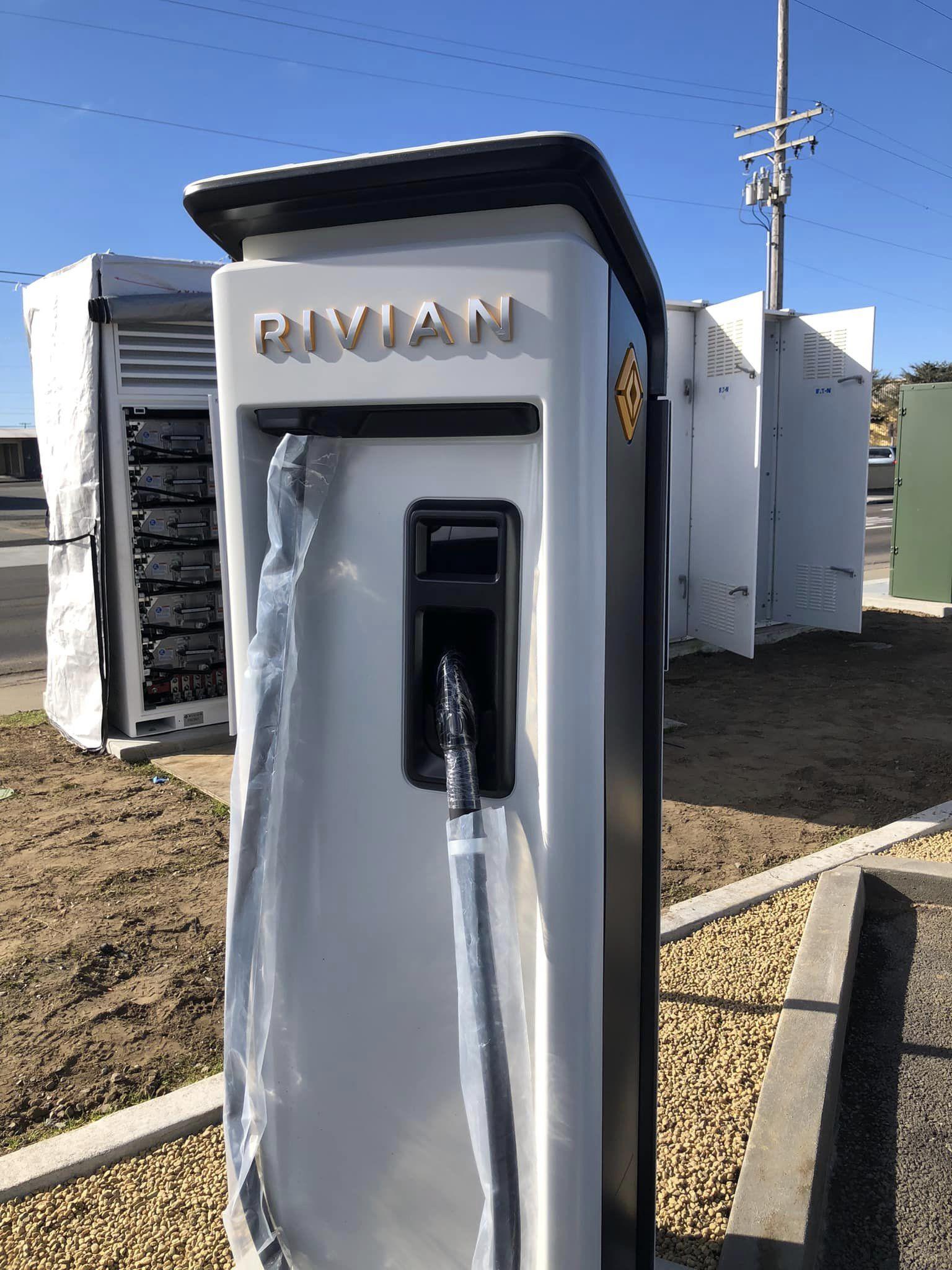 Rivian R1T R1S RAN Rivian charging stations currently being installed in Crescent City, CA 326742282_564603238914099_5859566337075508204_n